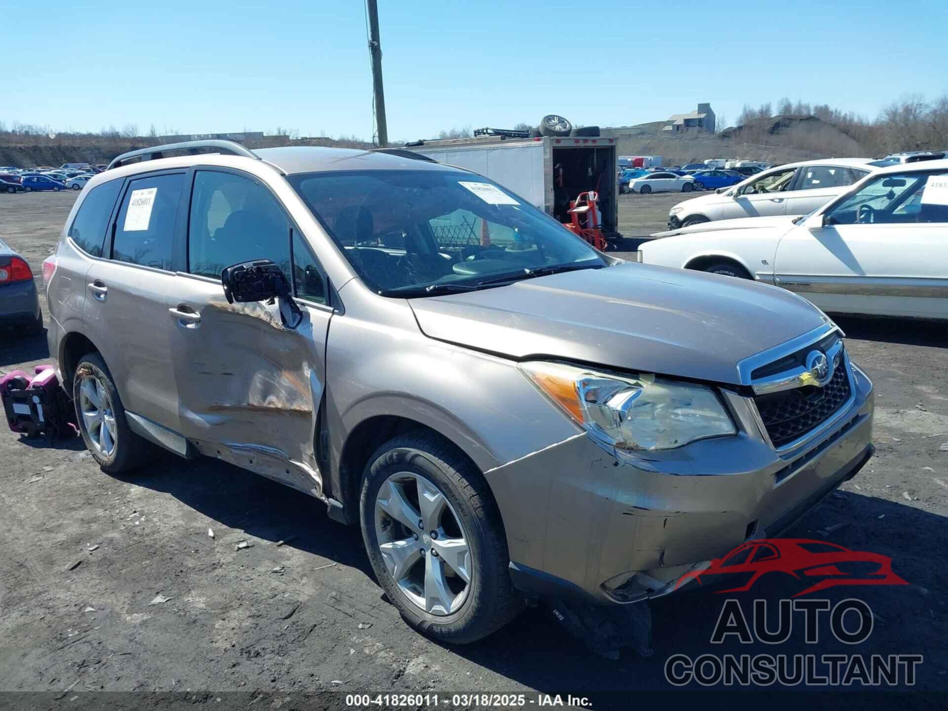 SUBARU FORESTER 2015 - JF2SJABC7FH438433