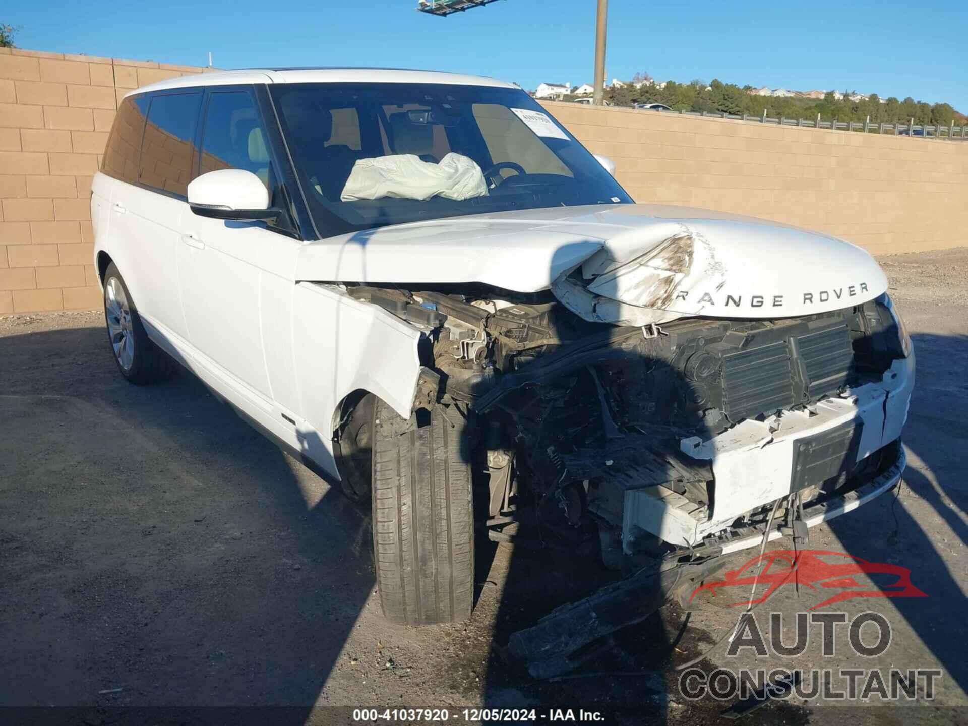 LAND ROVER RANGE ROVER 2020 - SALGS5SE5LA589410