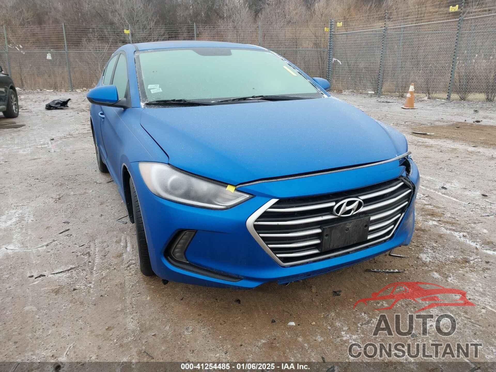 HYUNDAI ELANTRA 2018 - 5NPD84LF0JH267774