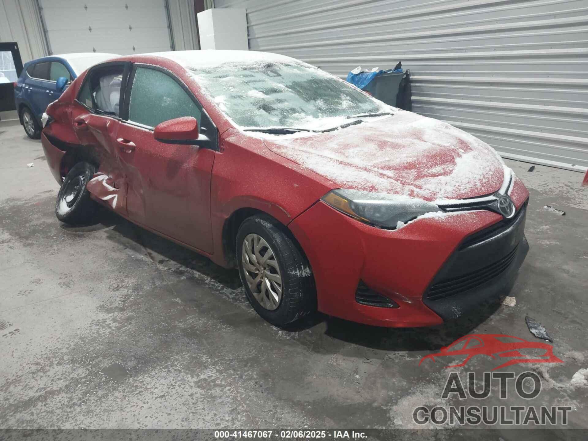 TOYOTA COROLLA 2019 - 2T1BURHE6KC169529