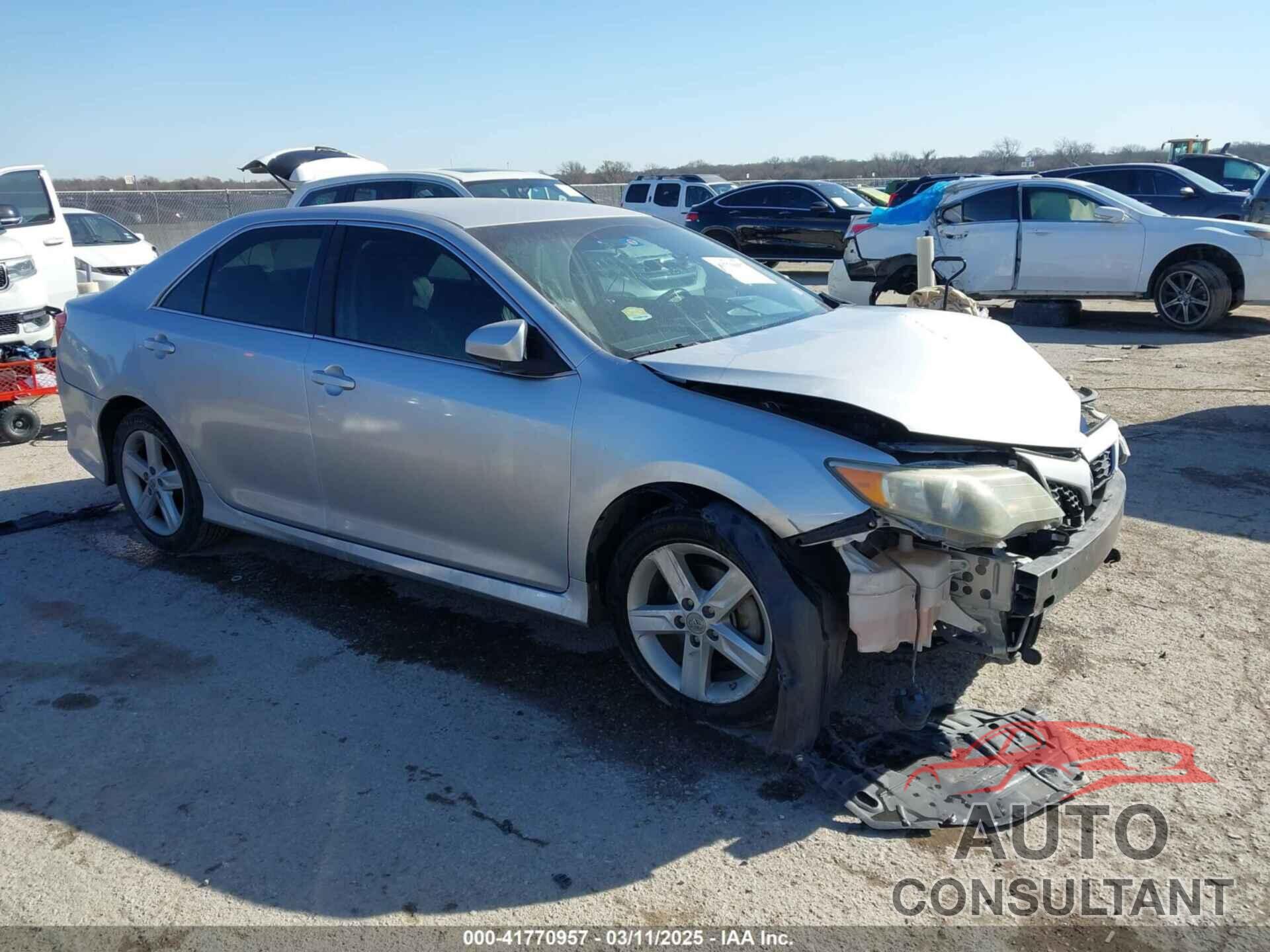 TOYOTA CAMRY 2012 - 4T1BF1FK2CU113785