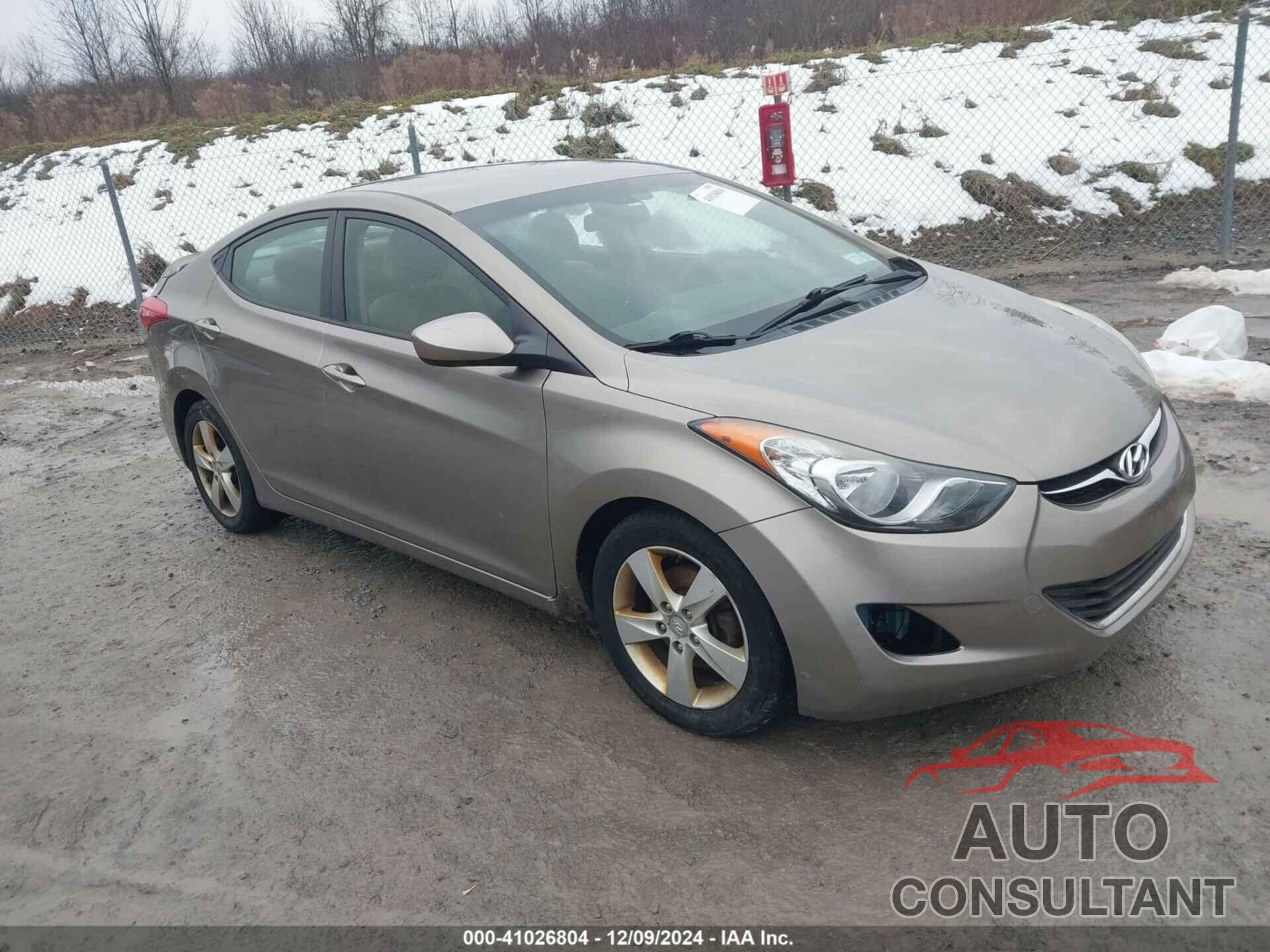 HYUNDAI ELANTRA 2013 - 5NPDH4AE6DH301215