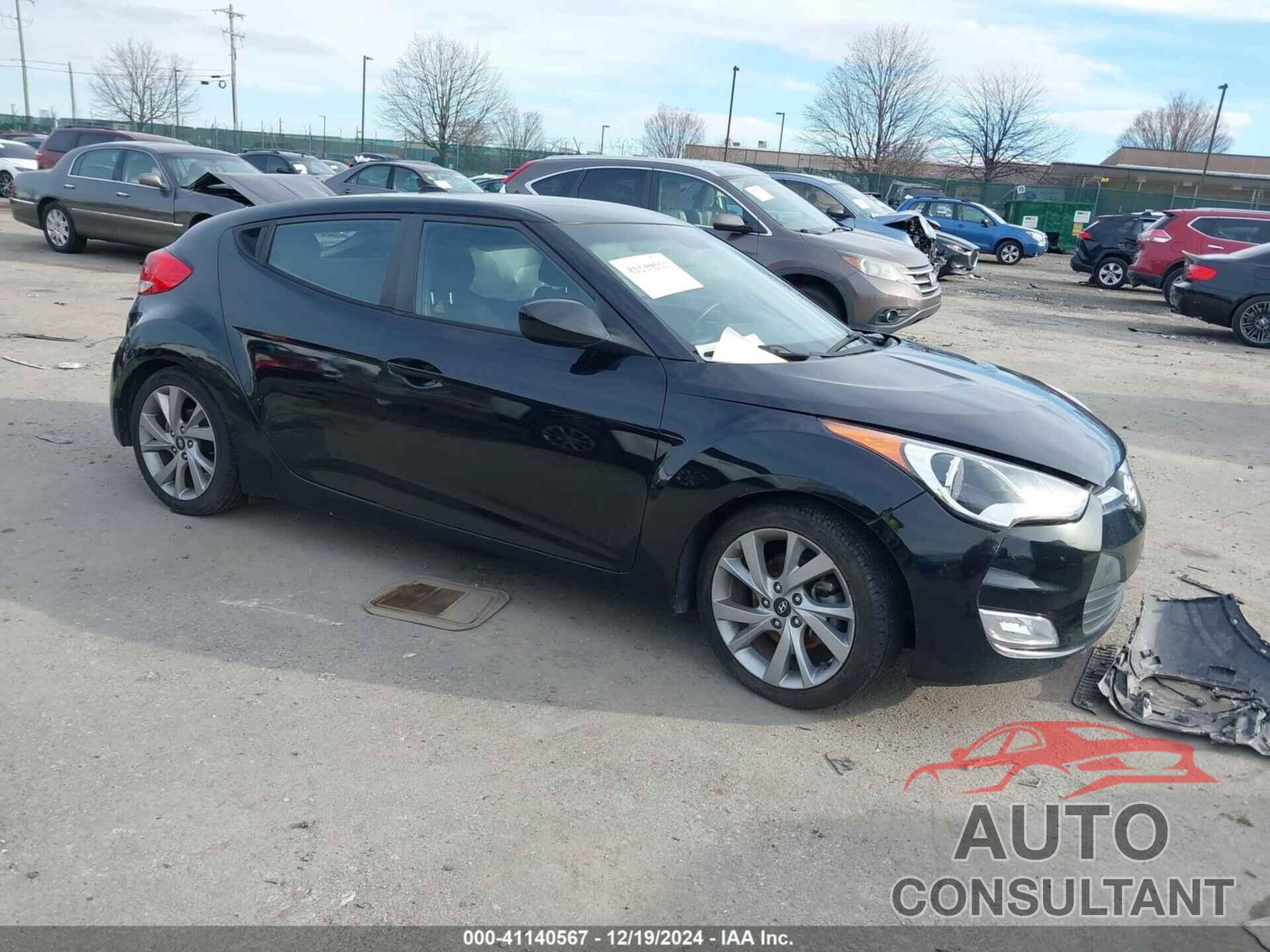 HYUNDAI VELOSTER 2017 - KMHTC6AD7HU306458