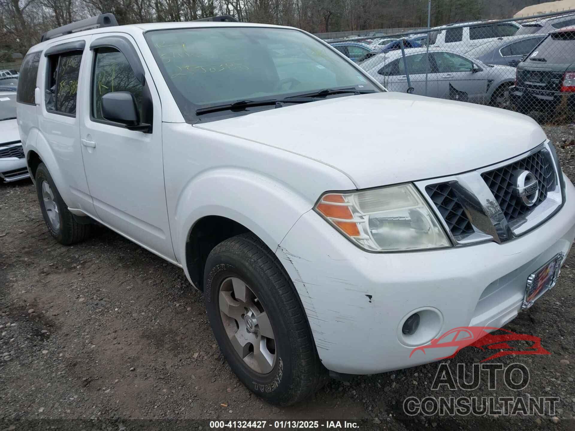 NISSAN PATHFINDER 2011 - 5N1AR1NB0BC603943