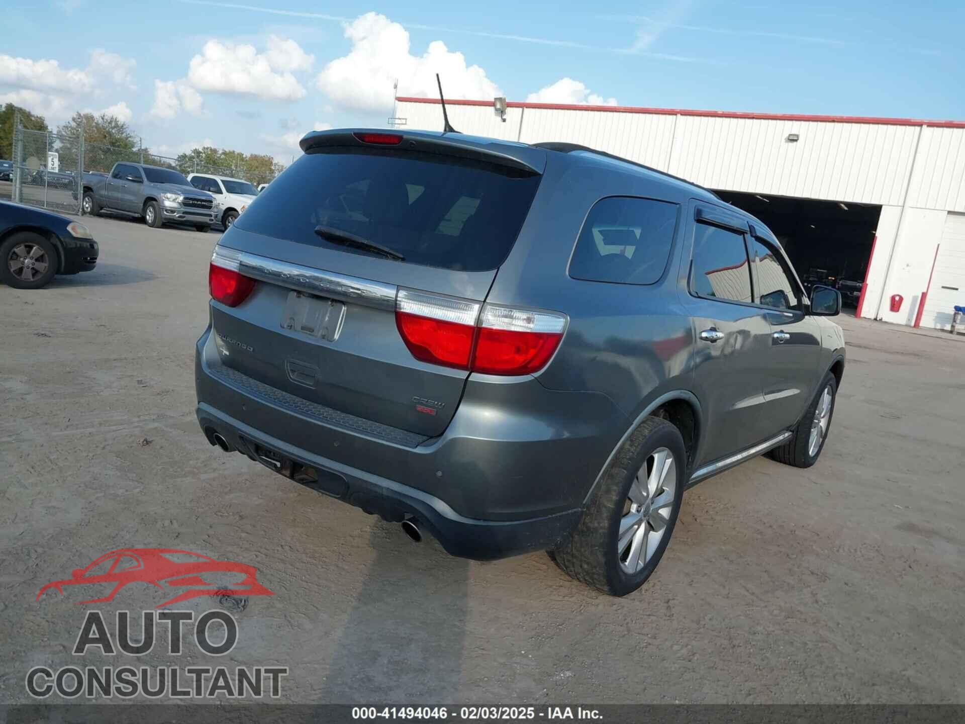 DODGE DURANGO 2011 - 1D4SD4GT0BC630240