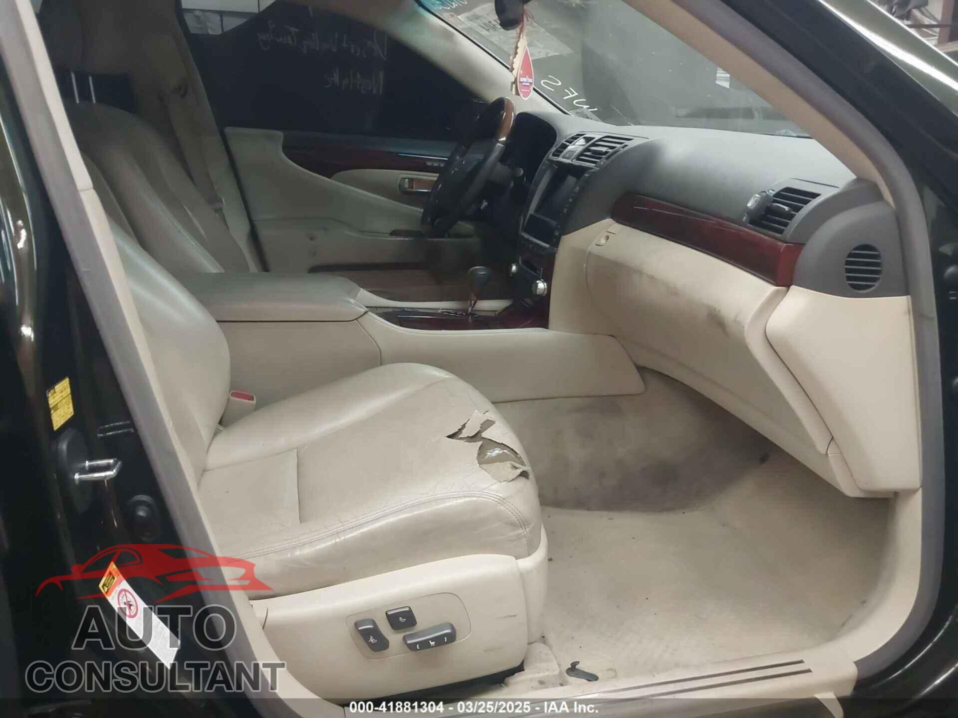 LEXUS LS 460 2010 - JTHBL5EF2A5092130