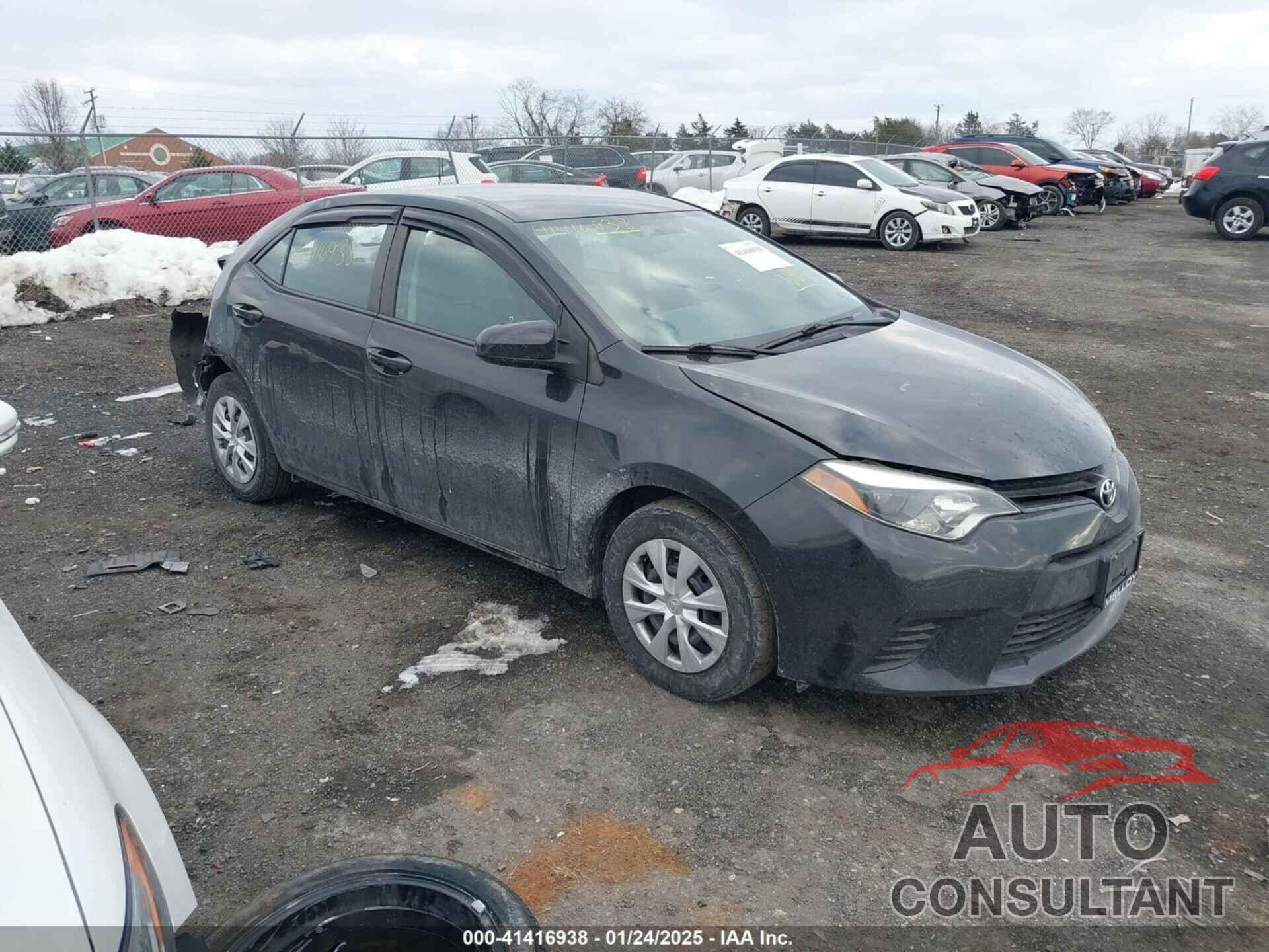 TOYOTA COROLLA 2016 - 2T1BURHE2GC701012