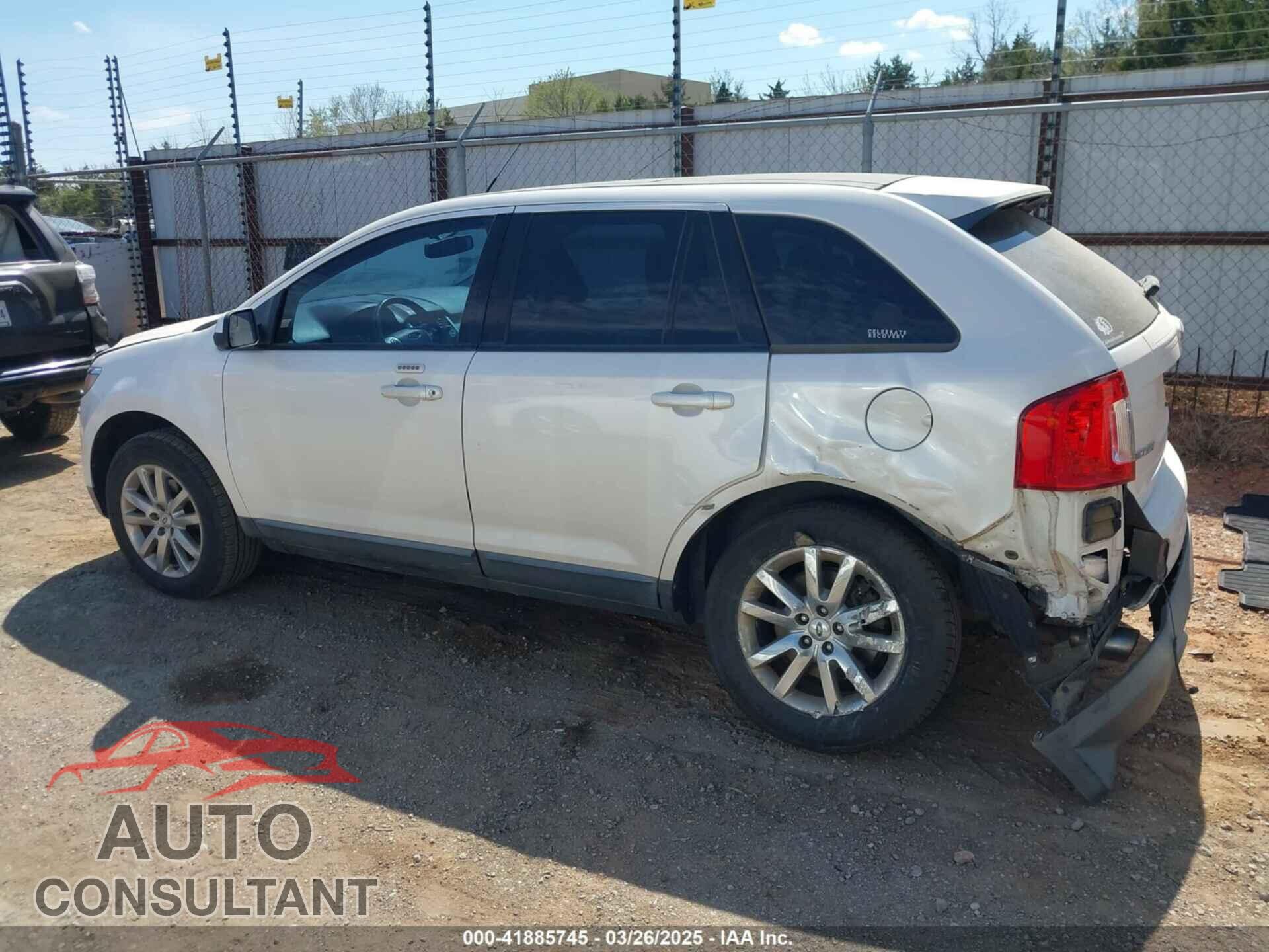 FORD EDGE 2012 - 2FMDK3JC3CBA08176