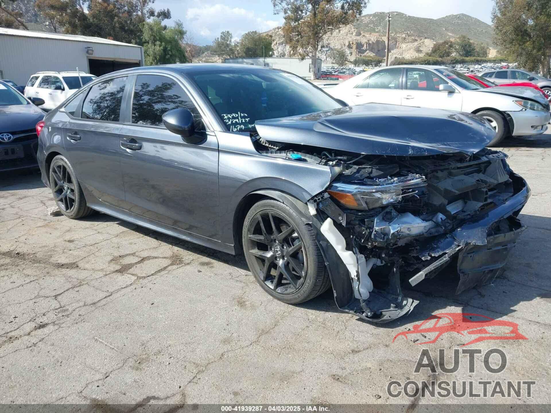 HONDA CIVIC 2023 - 2HGFE2F21PH571679