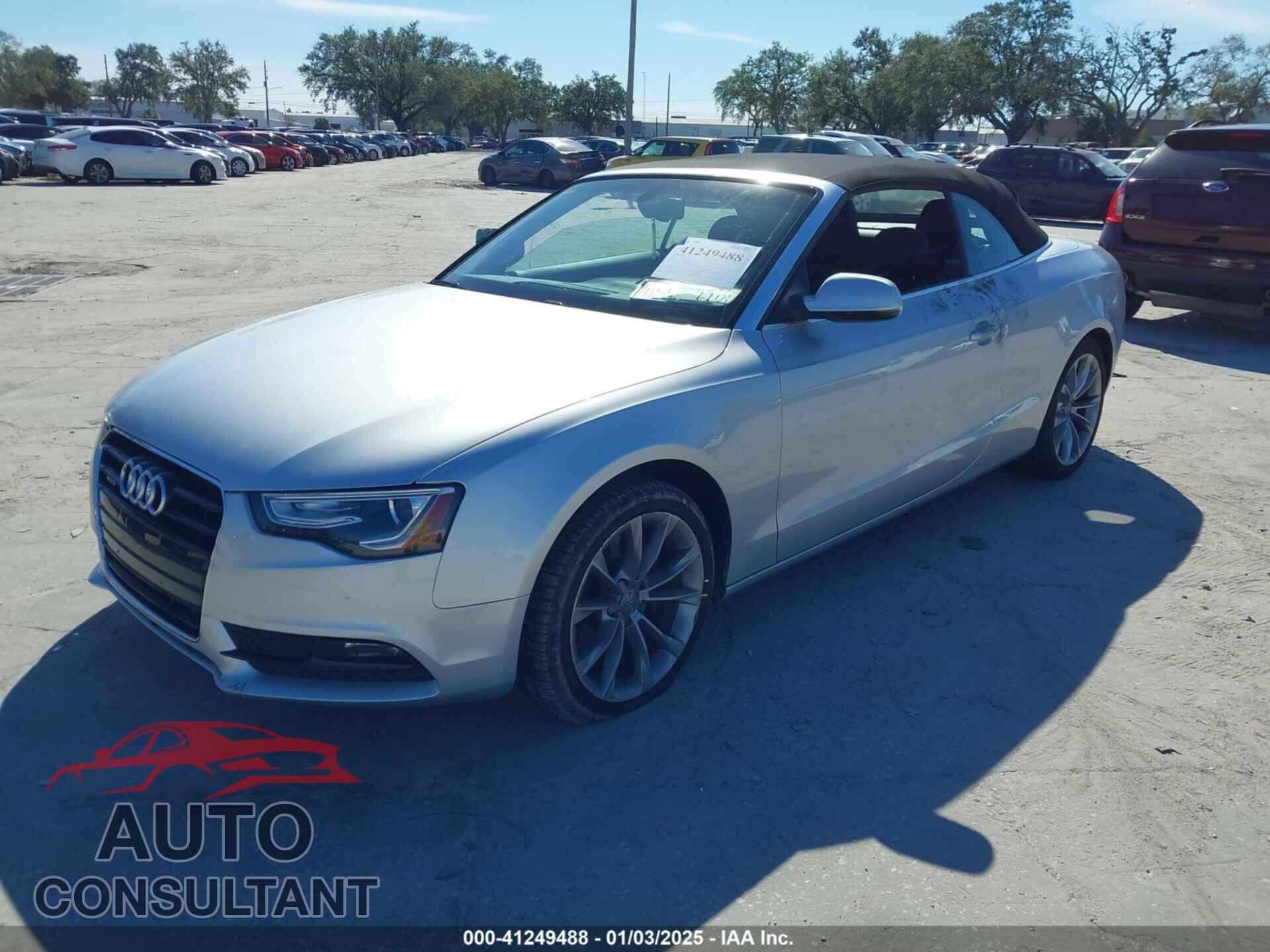 AUDI A5 2013 - WAULFAFH1DN001095