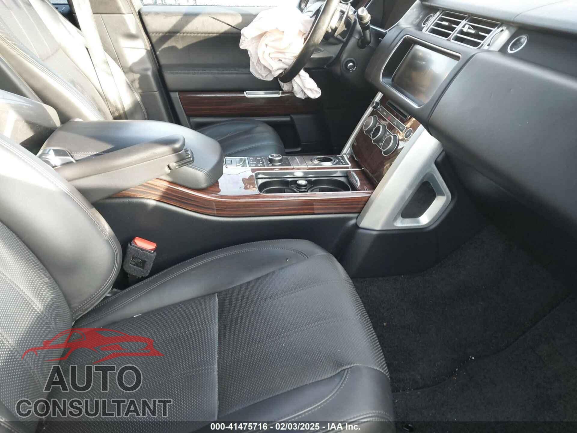 LAND ROVER RANGE ROVER 2017 - SALGS2FV0HA375358