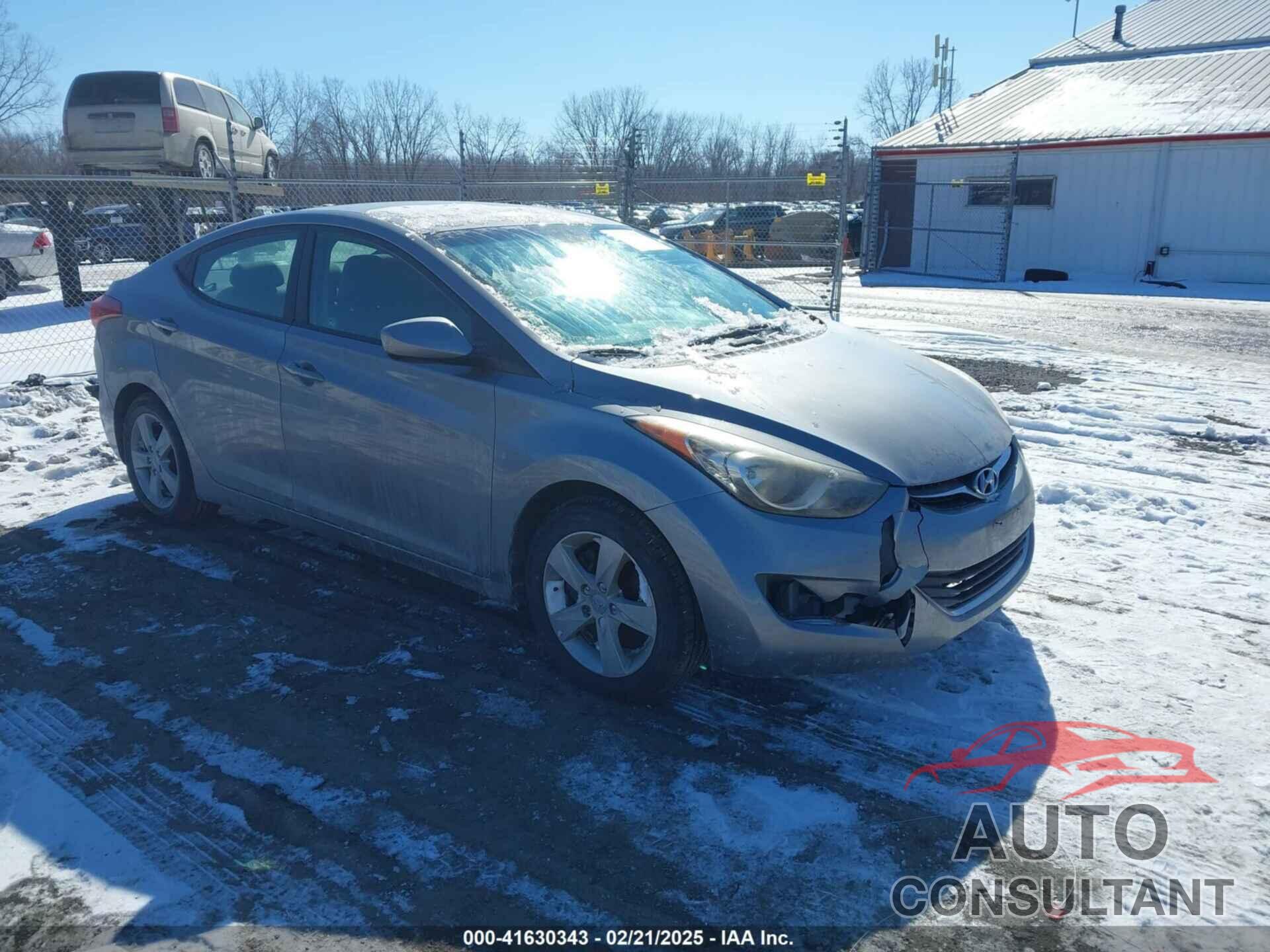 HYUNDAI ELANTRA 2012 - KMHDH4AE4CU303996