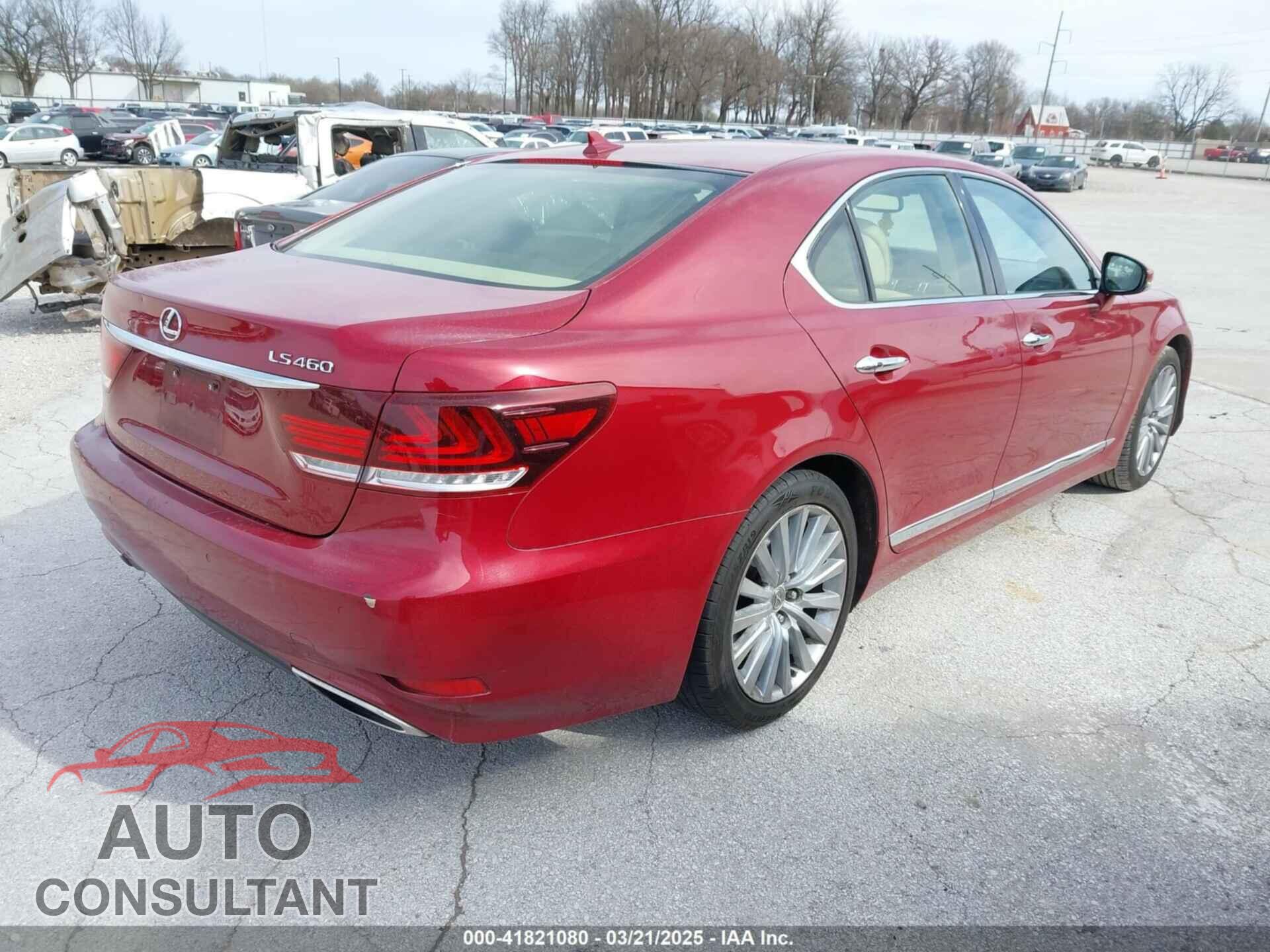 LEXUS LS 460 2013 - JTHBL5EF5D5121592