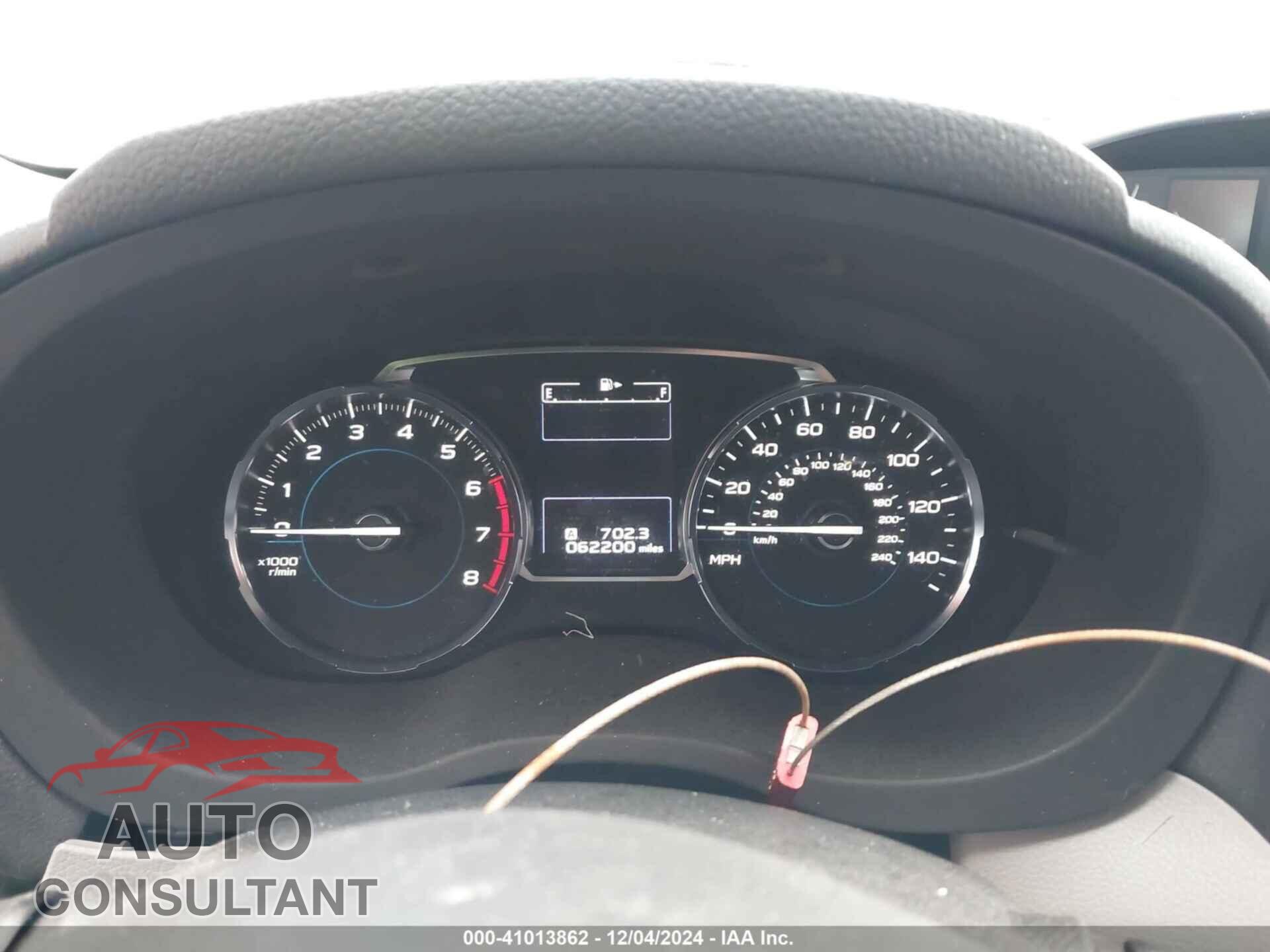 SUBARU FORESTER 2017 - JF2SJAGC8HH808848
