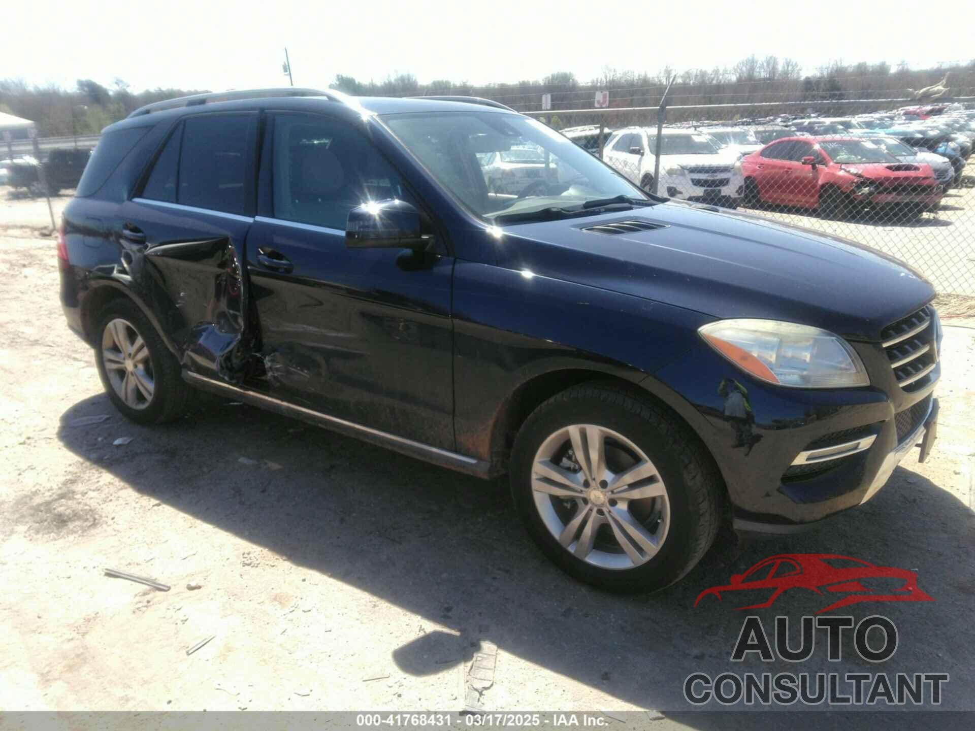 MERCEDES-BENZ ML 350 2014 - 4JGDA5HB7EA289716