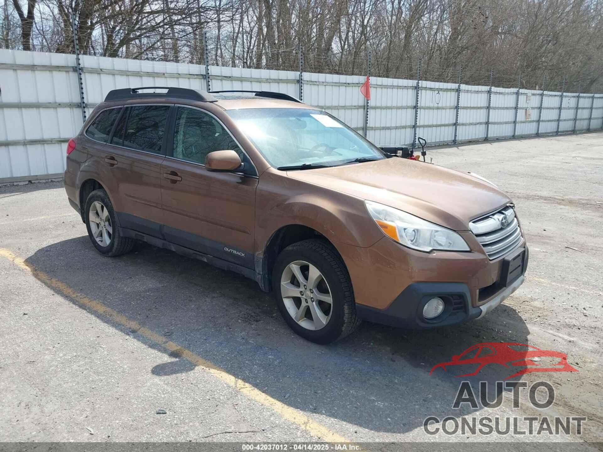 SUBARU OUTBACK 2013 - 4S4BRBKC1D3245102