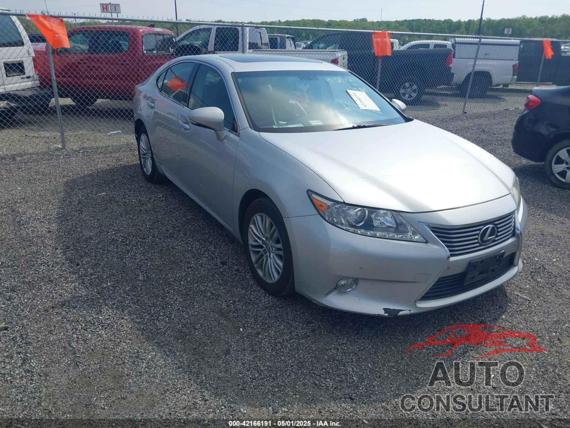 LEXUS ES 350 2013 - JTHBK1GG0D2018289