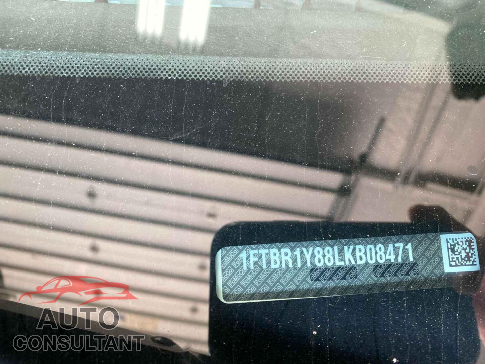 FORD TRANSIT 2020 - 1FTBR1Y88LKB08471