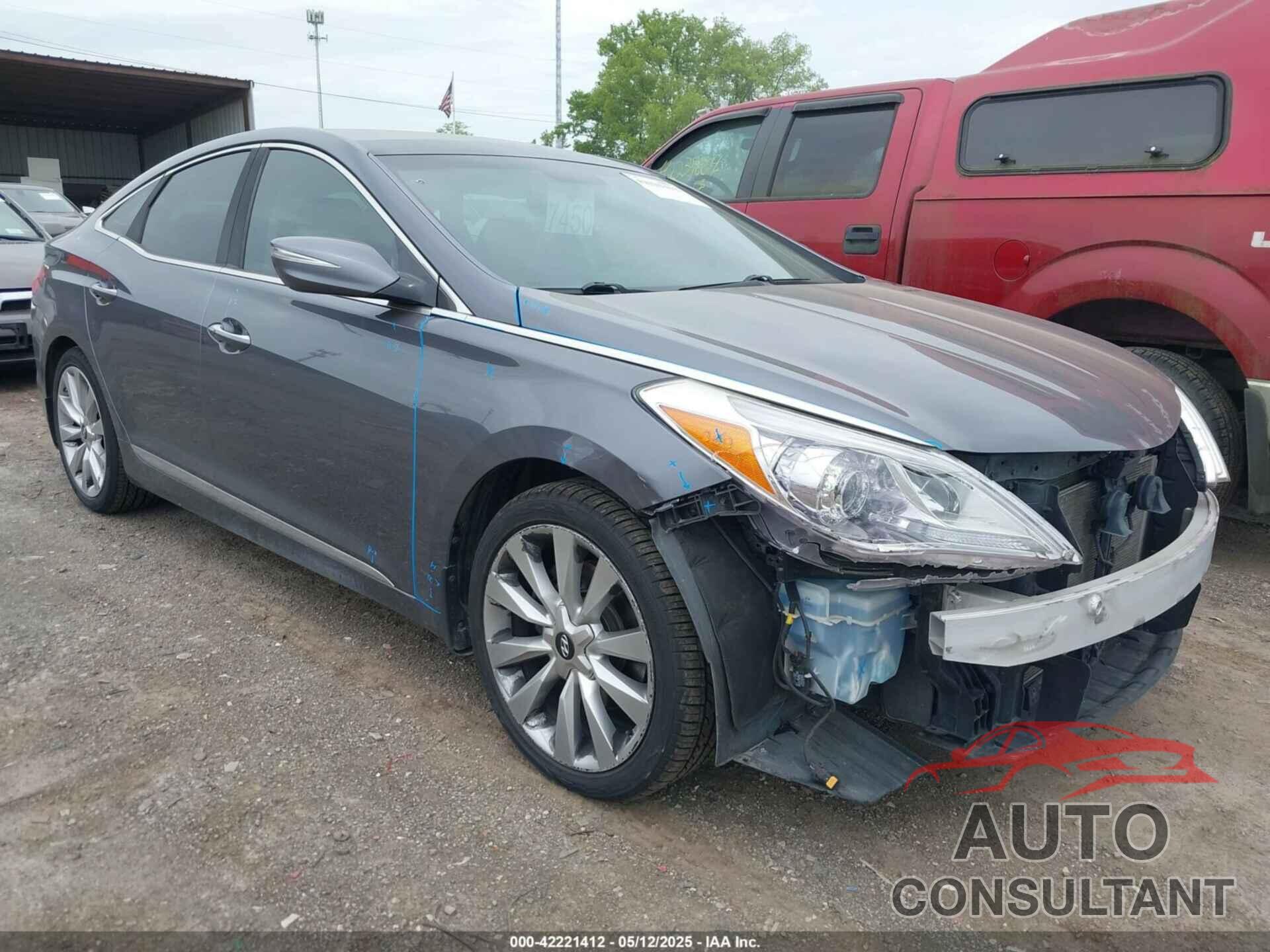 HYUNDAI AZERA 2013 - KMHFH4JGXDA323375