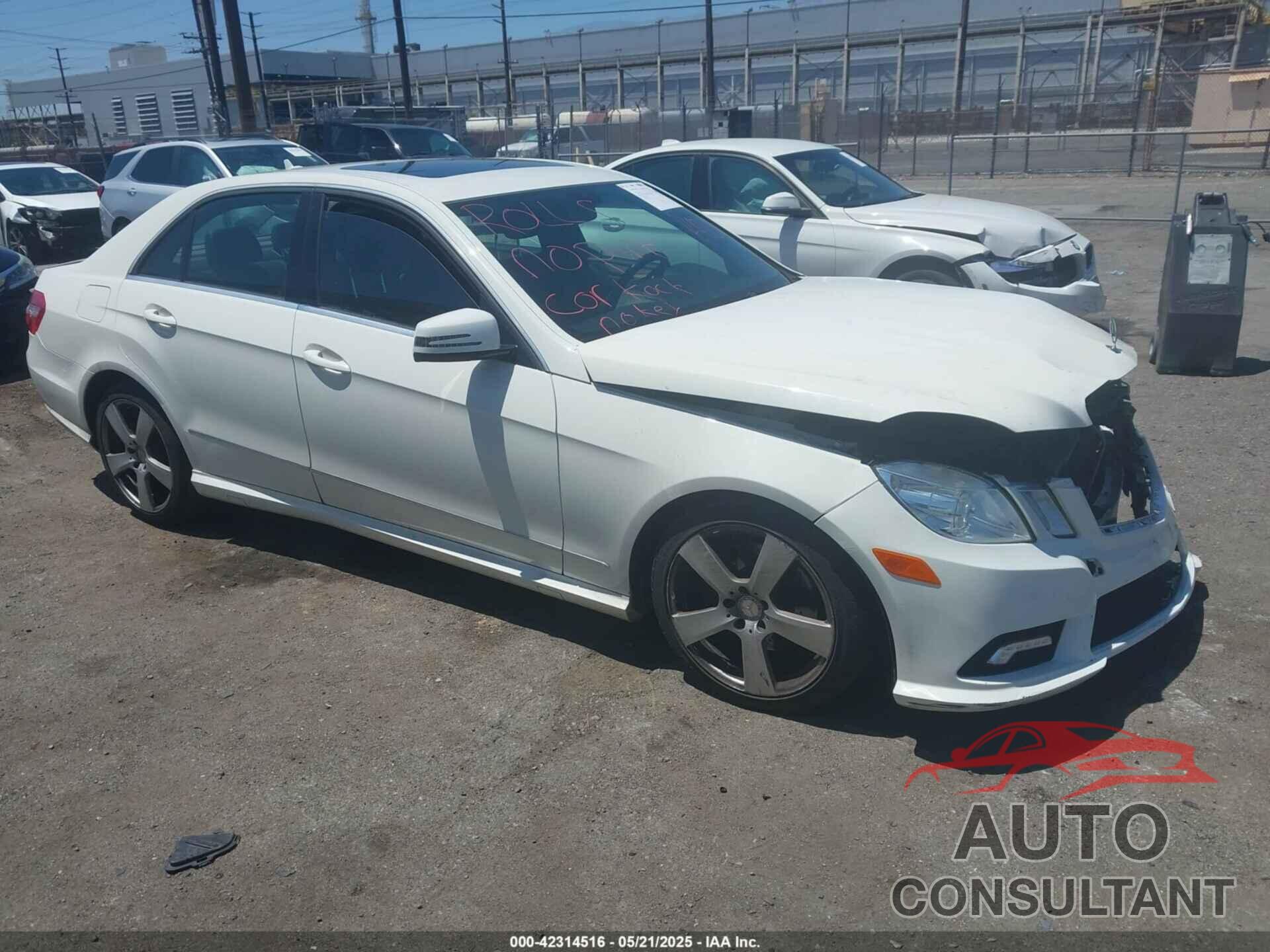 MERCEDES-BENZ E 350 2011 - WDDHF5GB8BA299732
