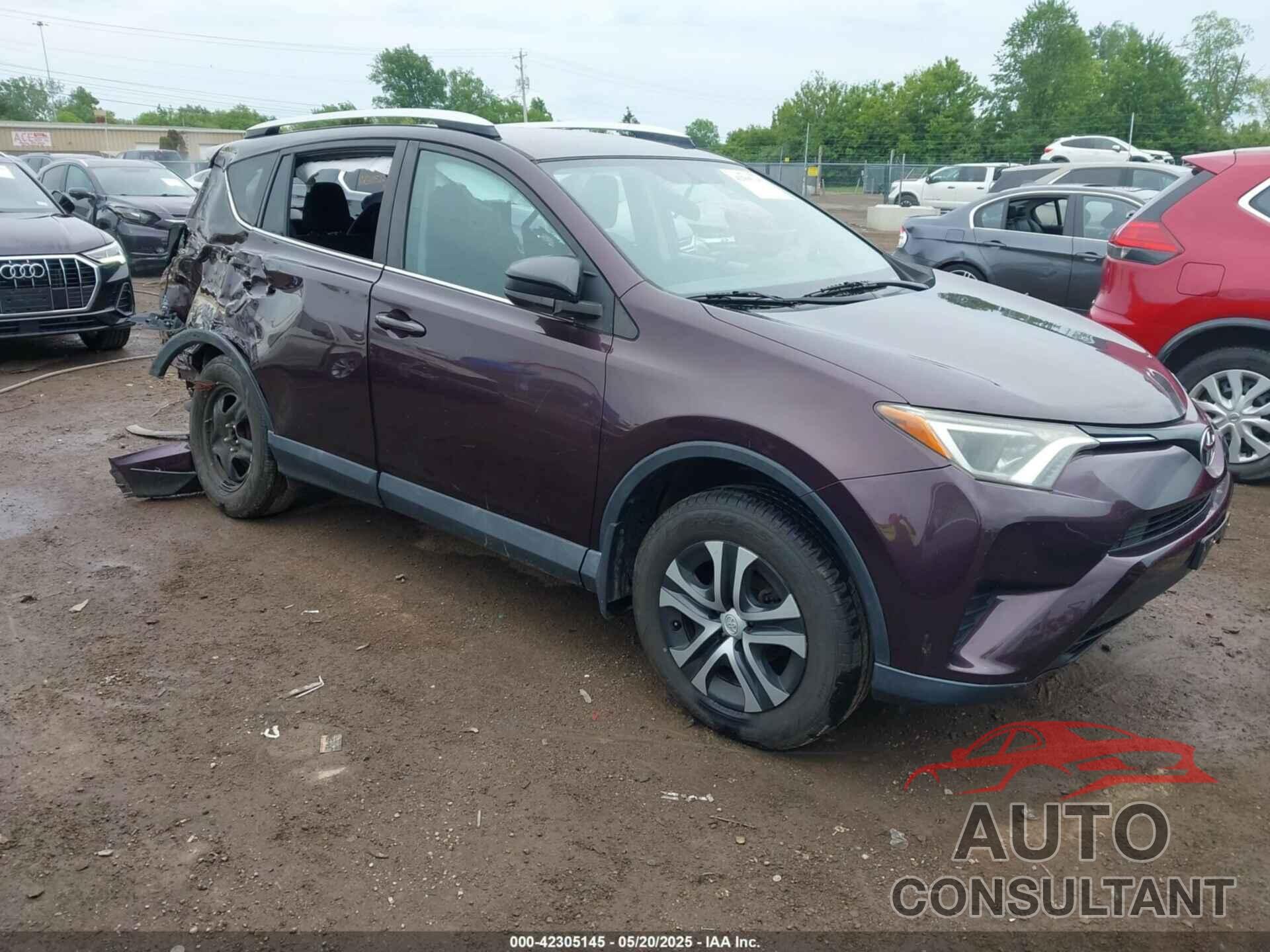 TOYOTA RAV4 2016 - 2T3BFREV0GW487769