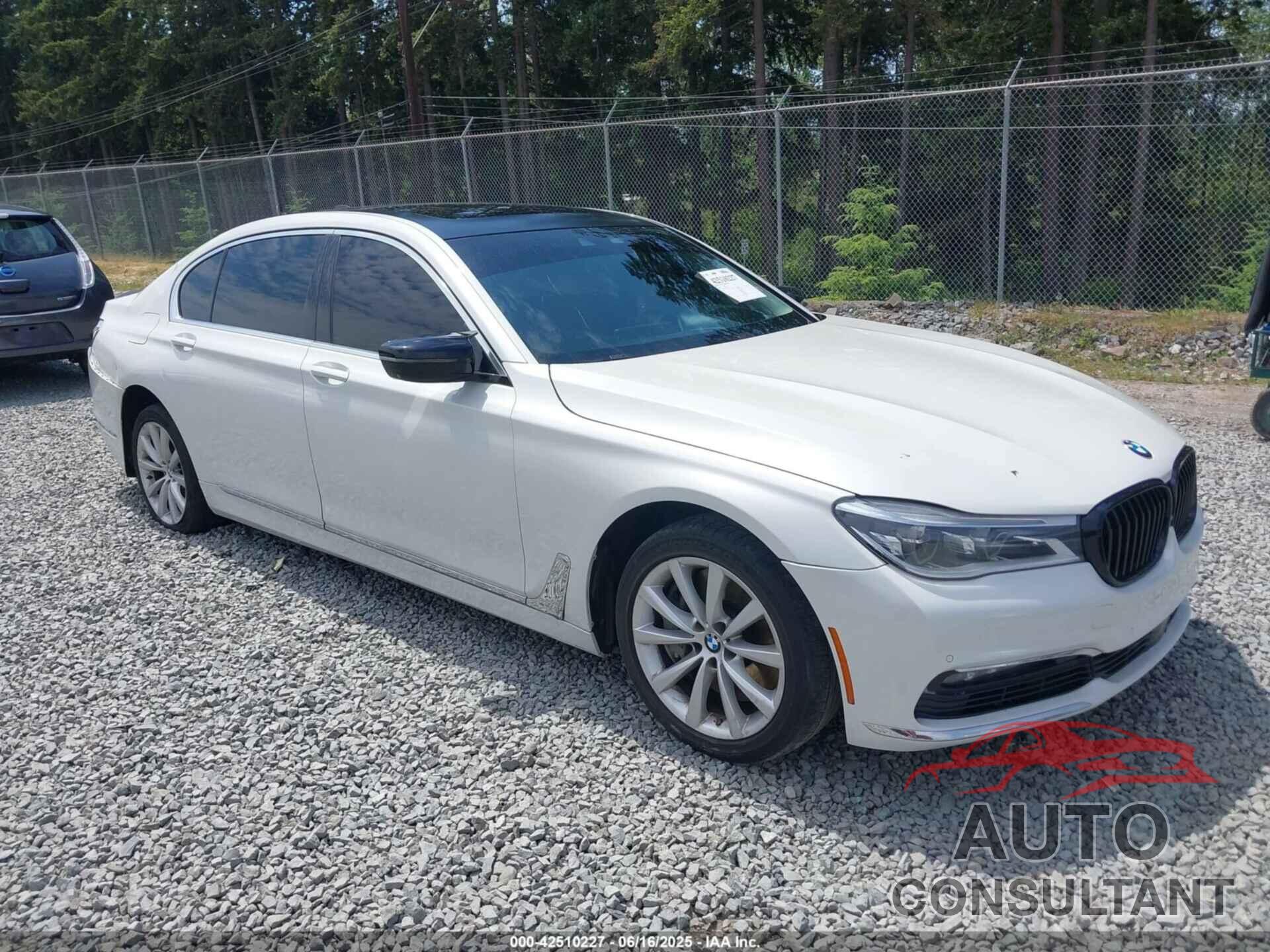 BMW 750I 2016 - WBA7F0C5XGGL99972