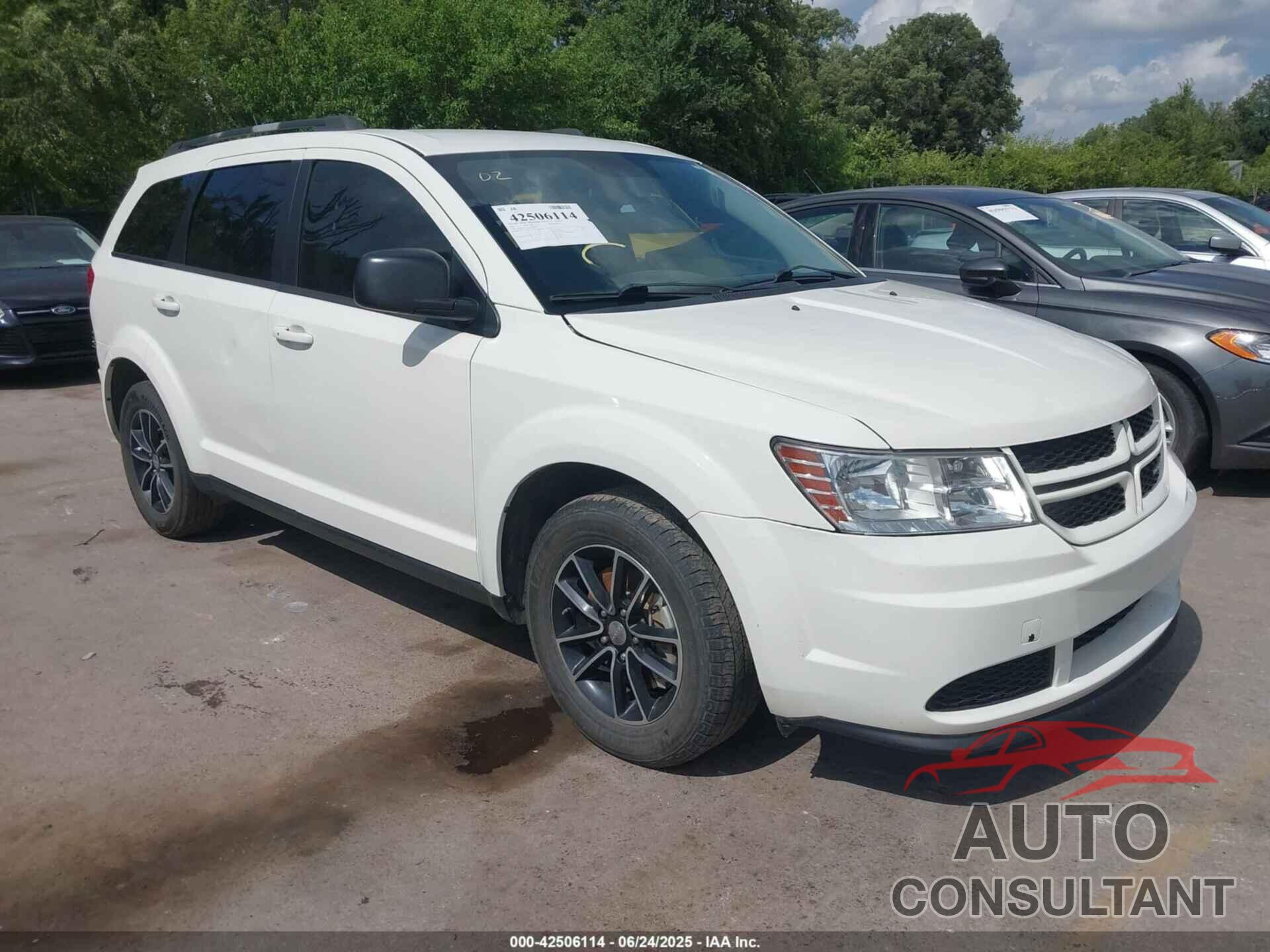 DODGE JOURNEY 2017 - 3C4PDCAB6HT683891