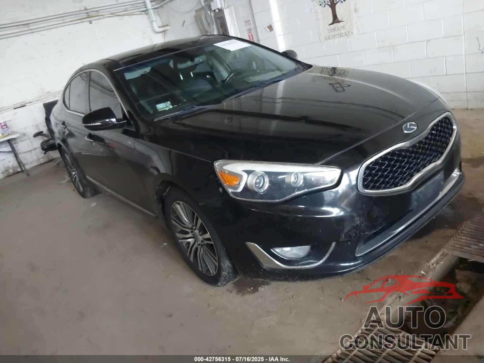 KIA CADENZA 2014 - KNALN4D74E5125250
