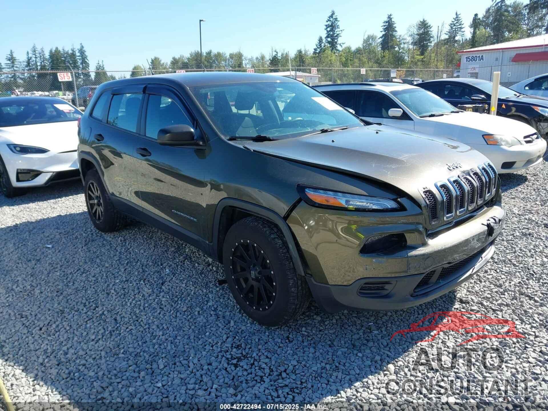 JEEP CHEROKEE 2015 - 1C4PJMAB1FW552437
