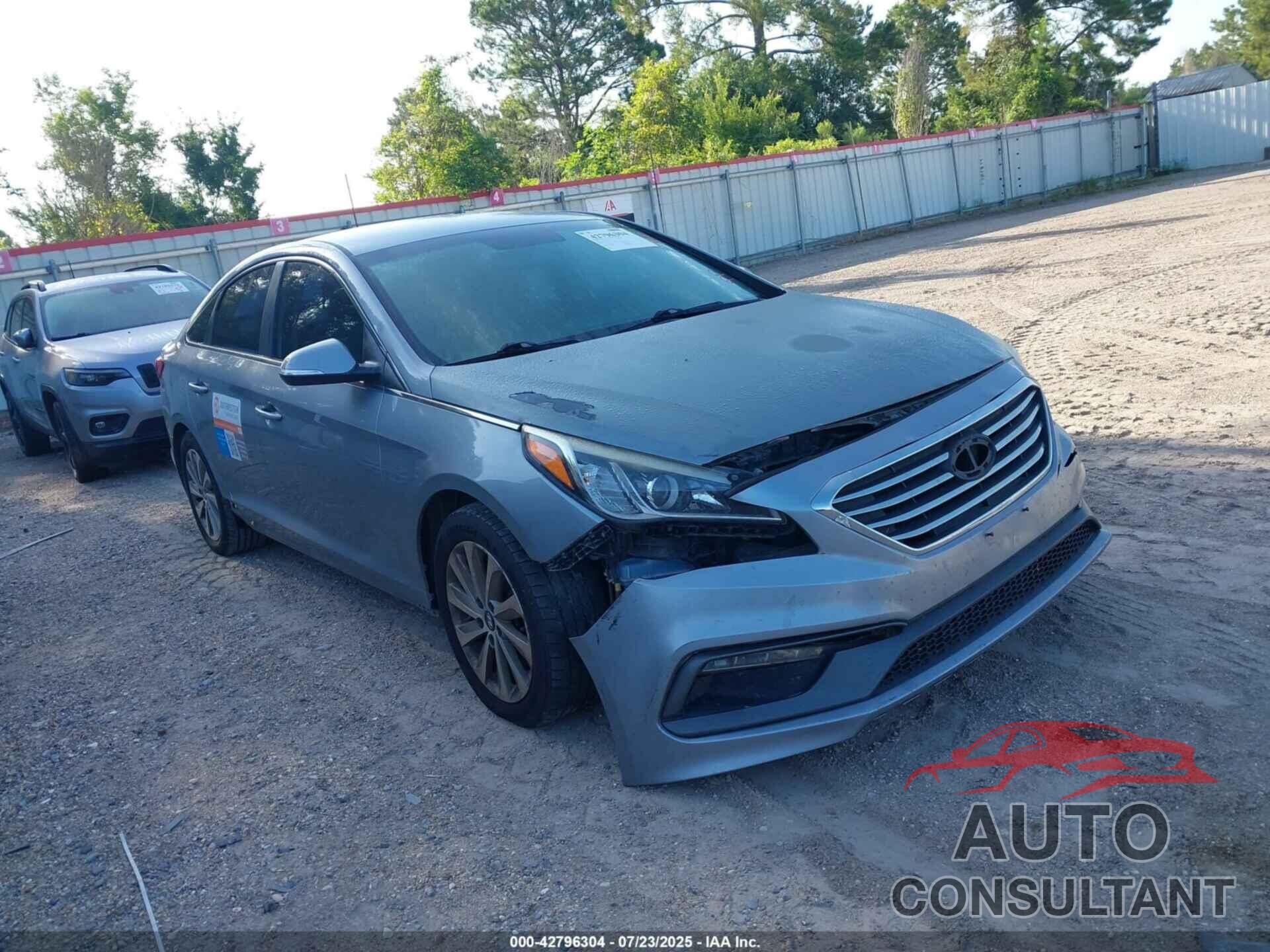 HYUNDAI SONATA 2017 - 5NPE34AF7HH495013