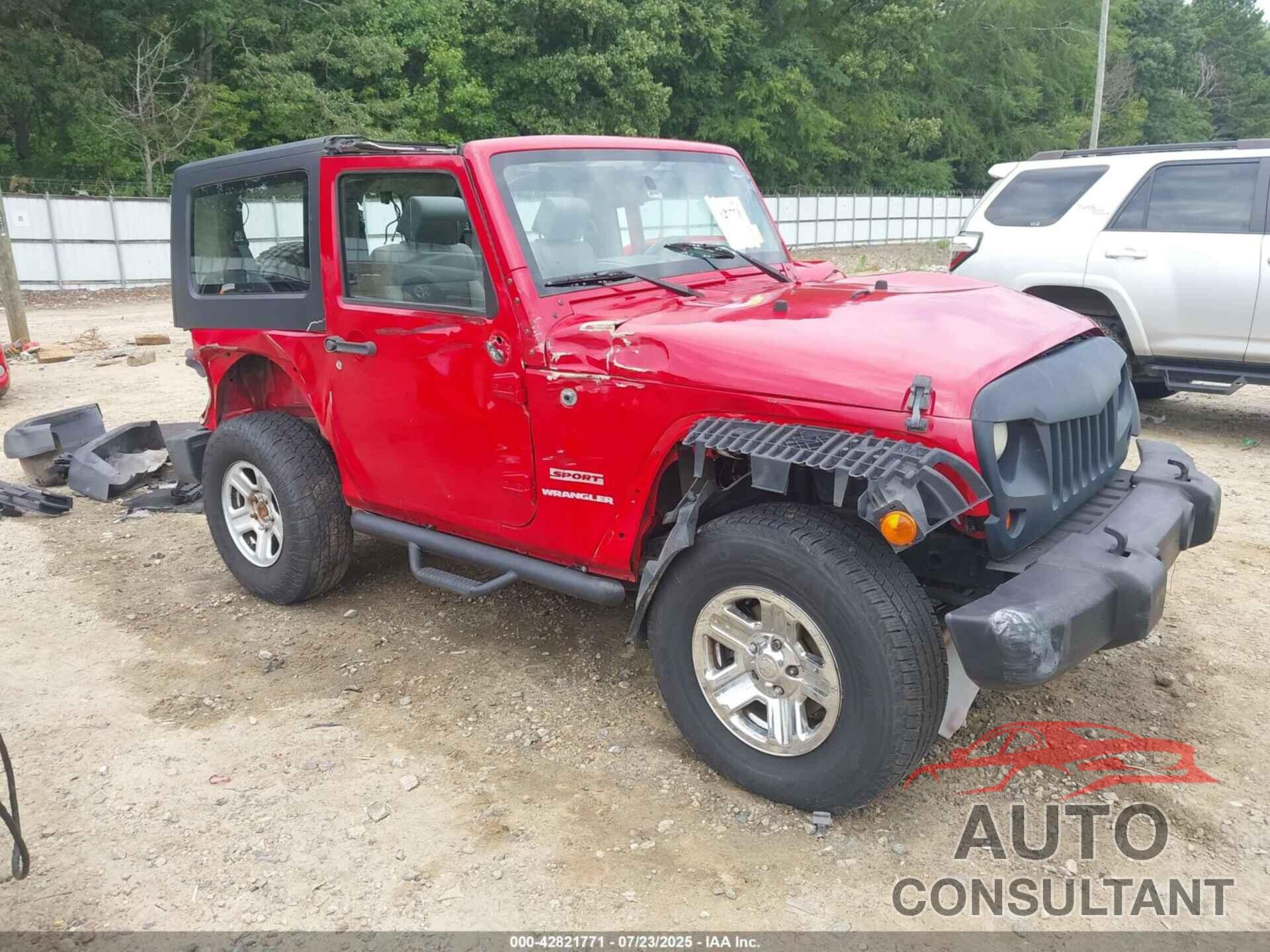 JEEP WRANGLER 2010 - 1J4AA2D10AL100299