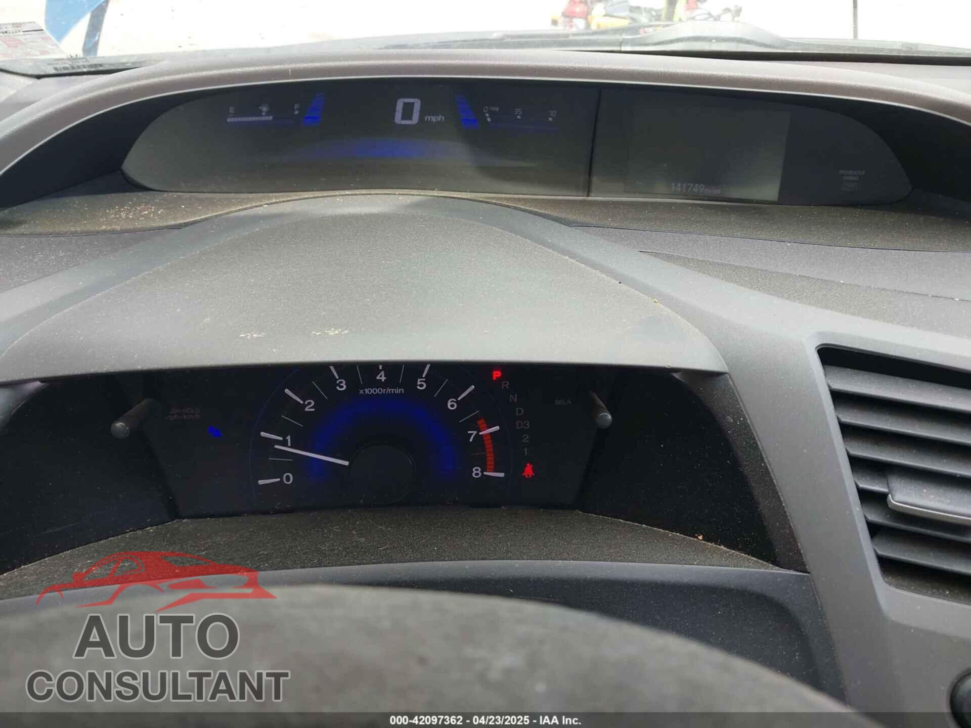 HONDA CIVIC 2012 - 19XFB2F57CE005209