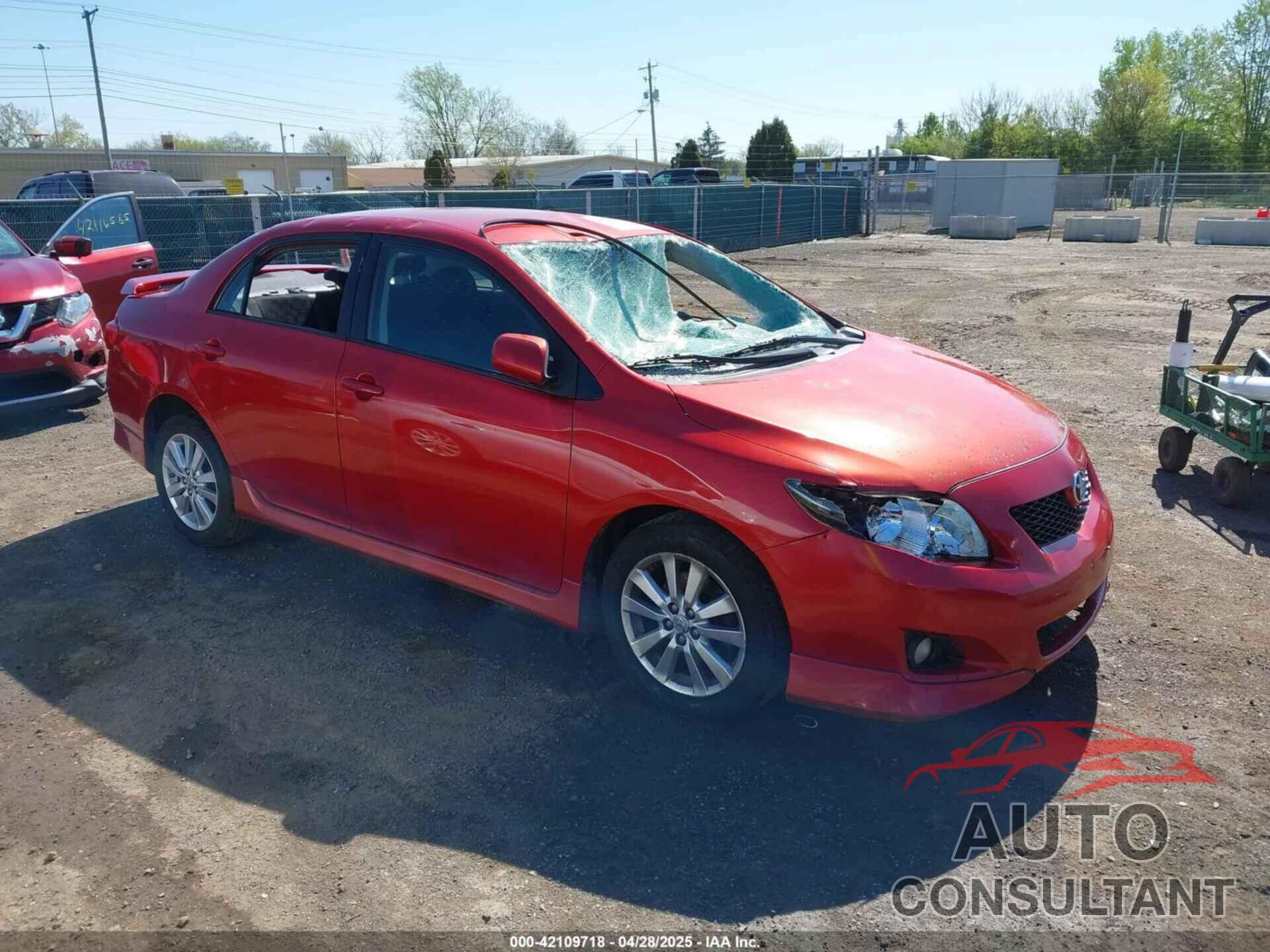 TOYOTA COROLLA 2010 - 1NXBU4EE0AZ339498