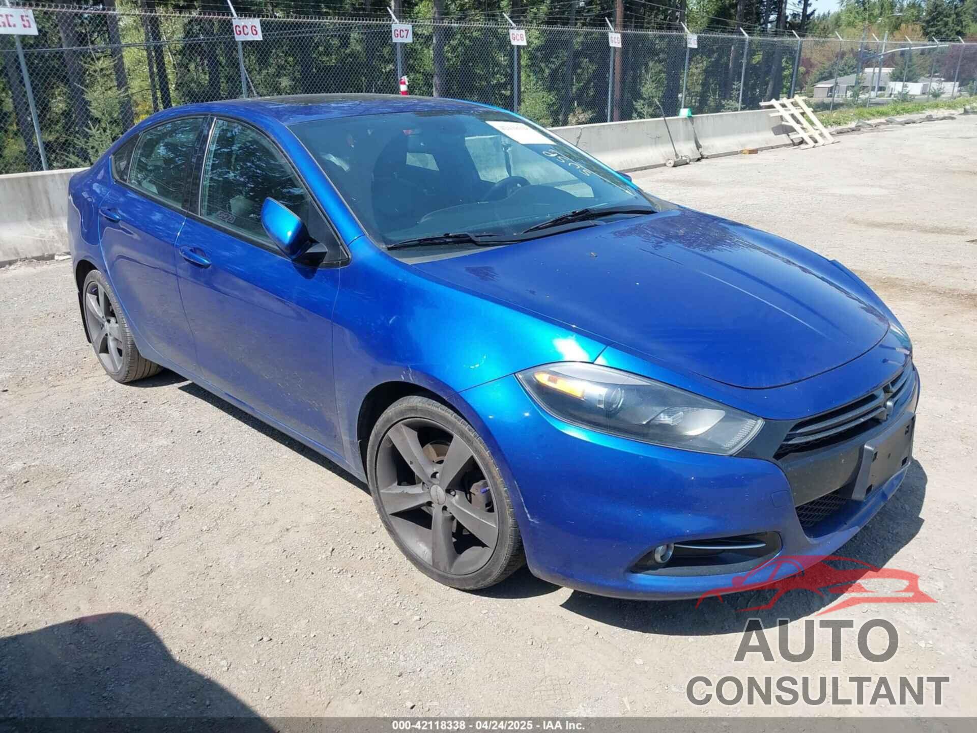 DODGE DART 2014 - 1C3CDFEBXED826535