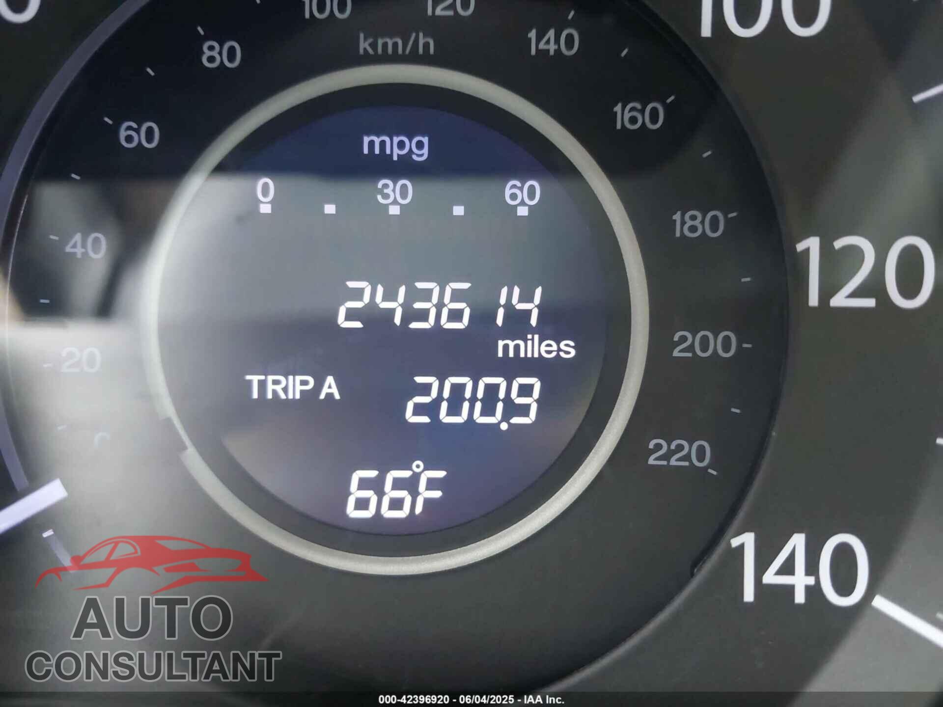 HONDA CR-V 2013 - 2HKRM4H76DH645989