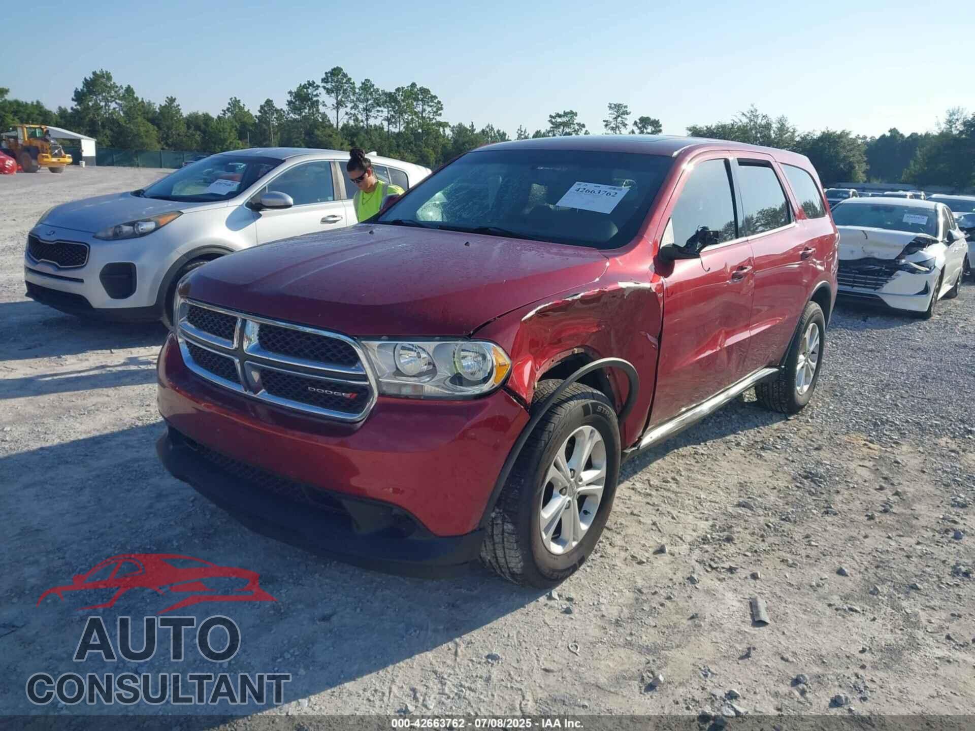 DODGE DURANGO 2013 - 1C4RDHAG5DC637329