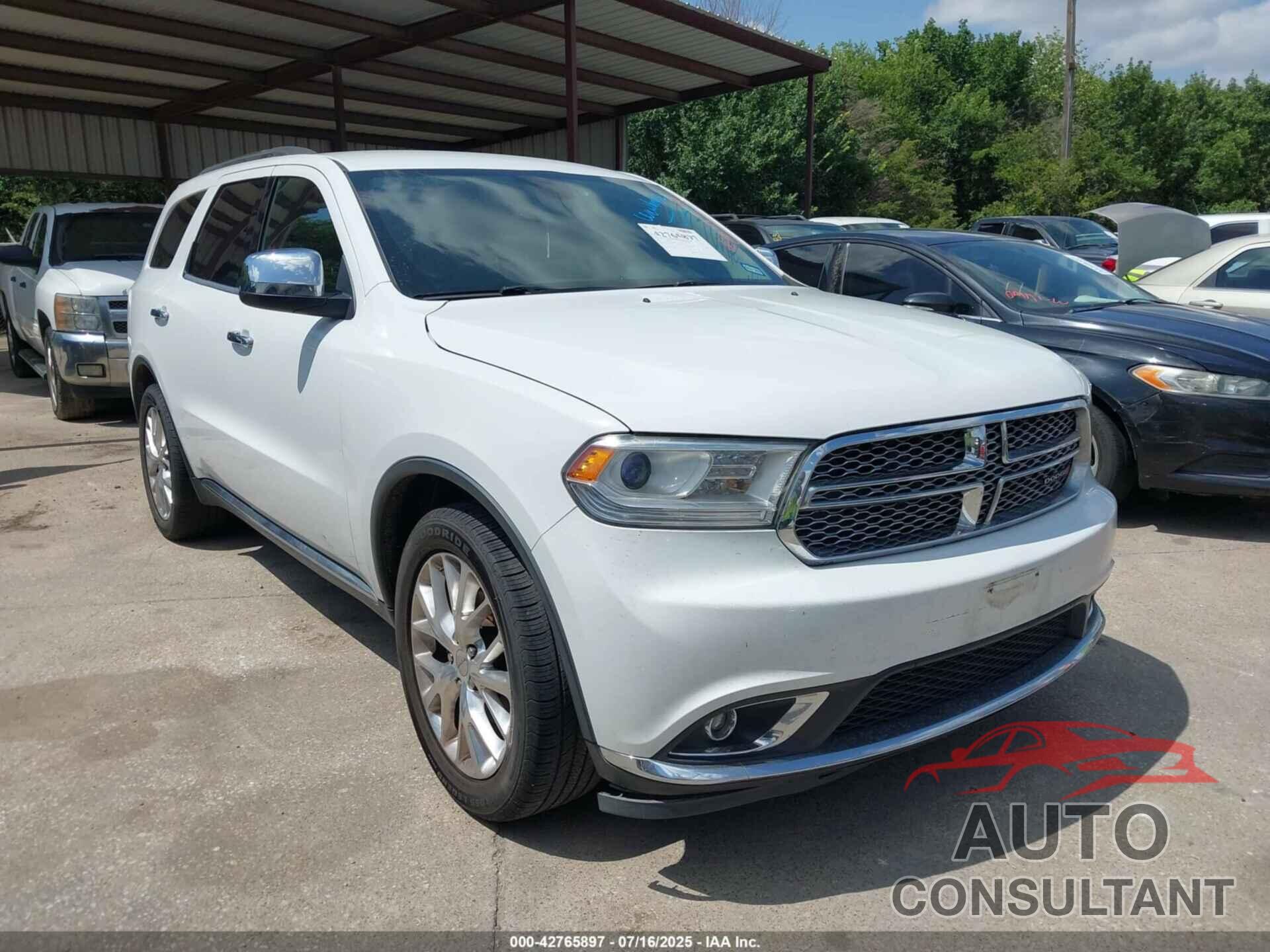 DODGE DURANGO 2017 - 1C4RDHAG4HC643242