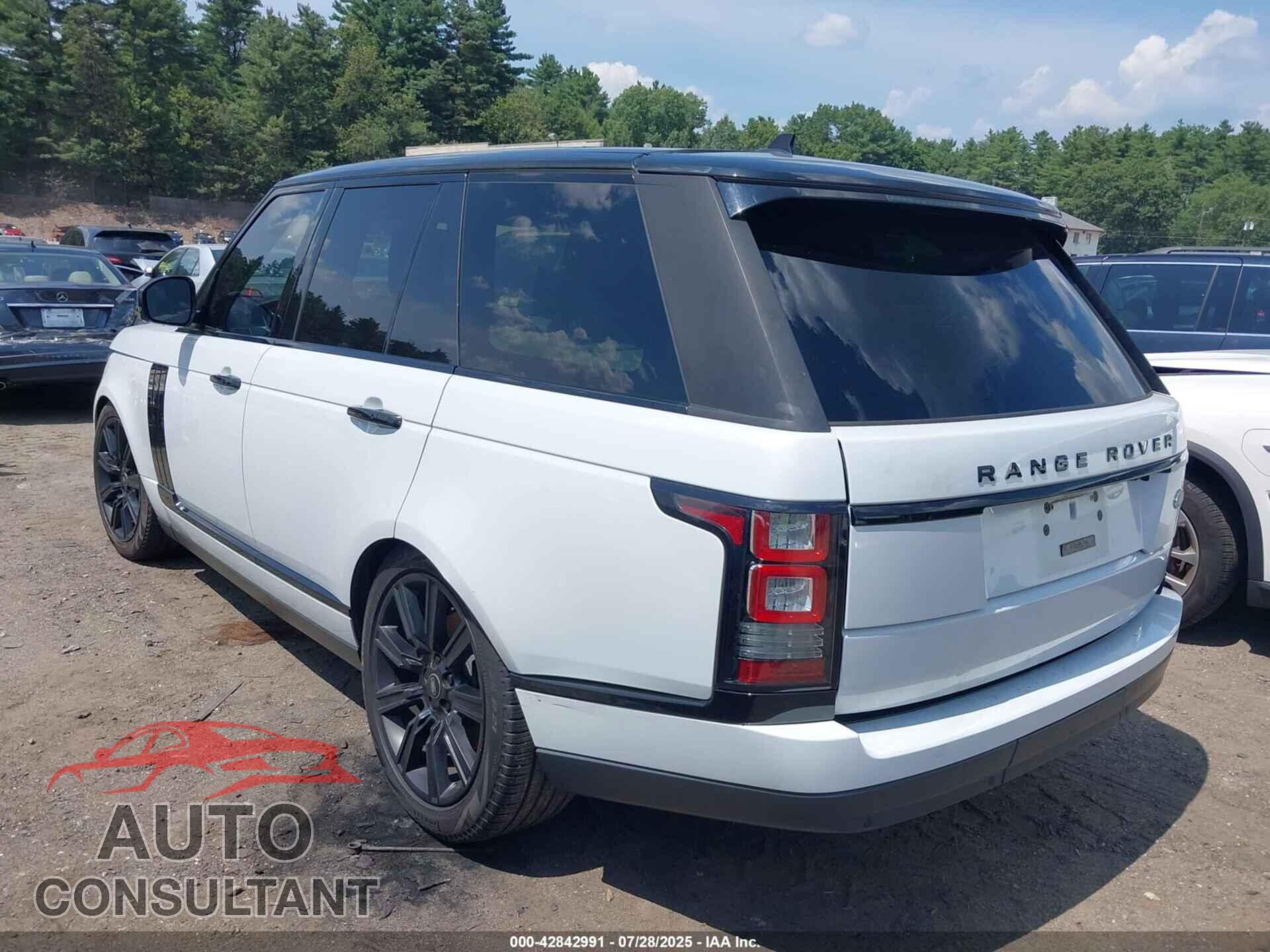 LAND ROVER RANGE ROVER 2016 - SALGS2KF4GA261005