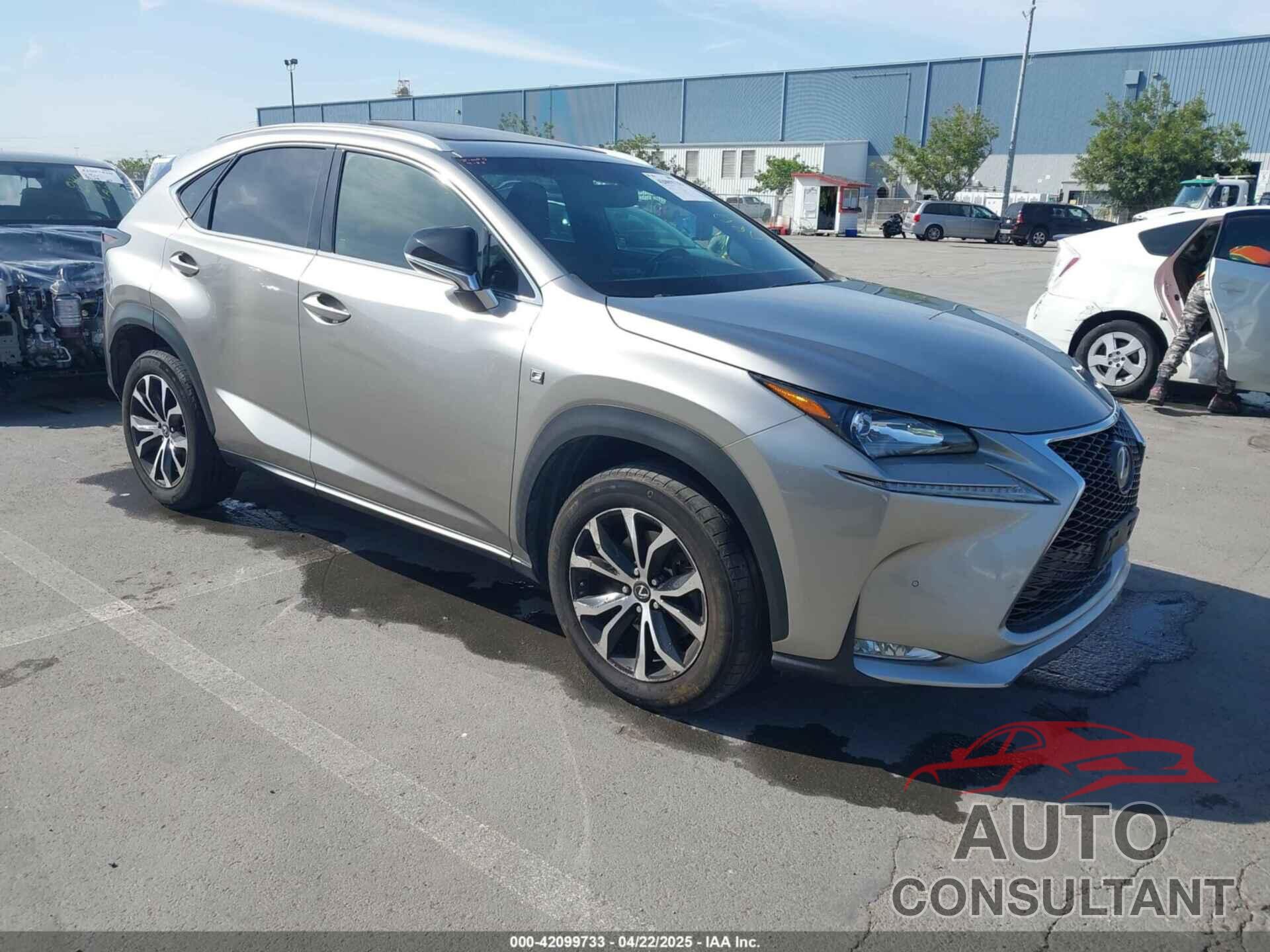 LEXUS NX 200T 2017 - JTJYARBZ3H2078950