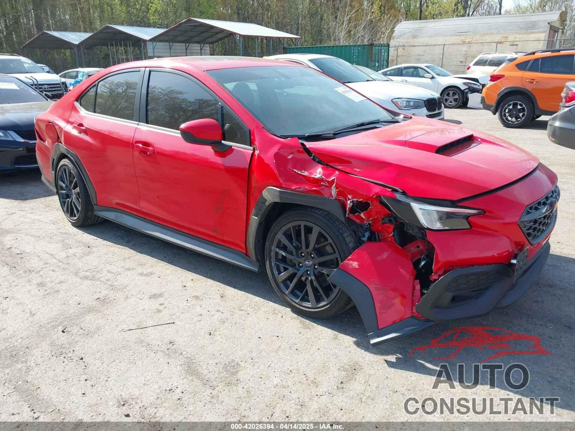 SUBARU WRX 2023 - JF1VBAF64P9802337
