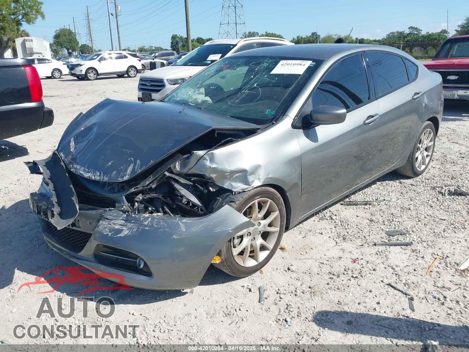 DODGE DART 2013 - 1C3CDFBA0DD308735