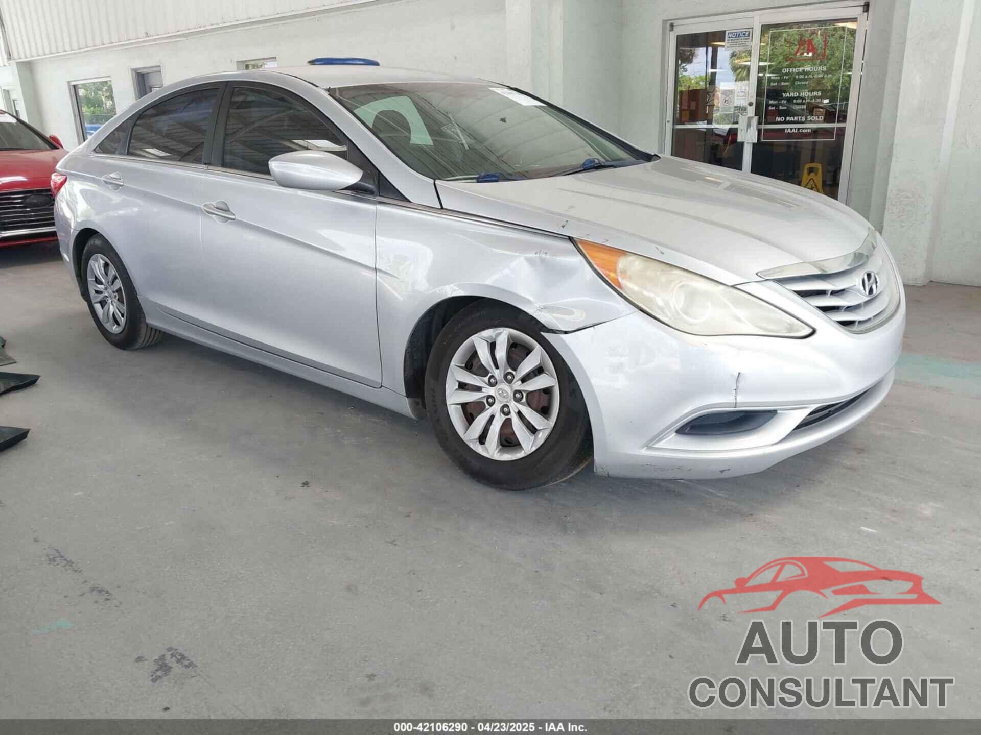 HYUNDAI SONATA 2011 - 5NPEB4AC3BH248586