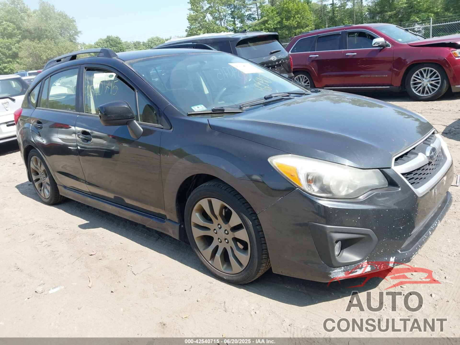 SUBARU IMPREZA 2012 - JF1GPAL65CH246618