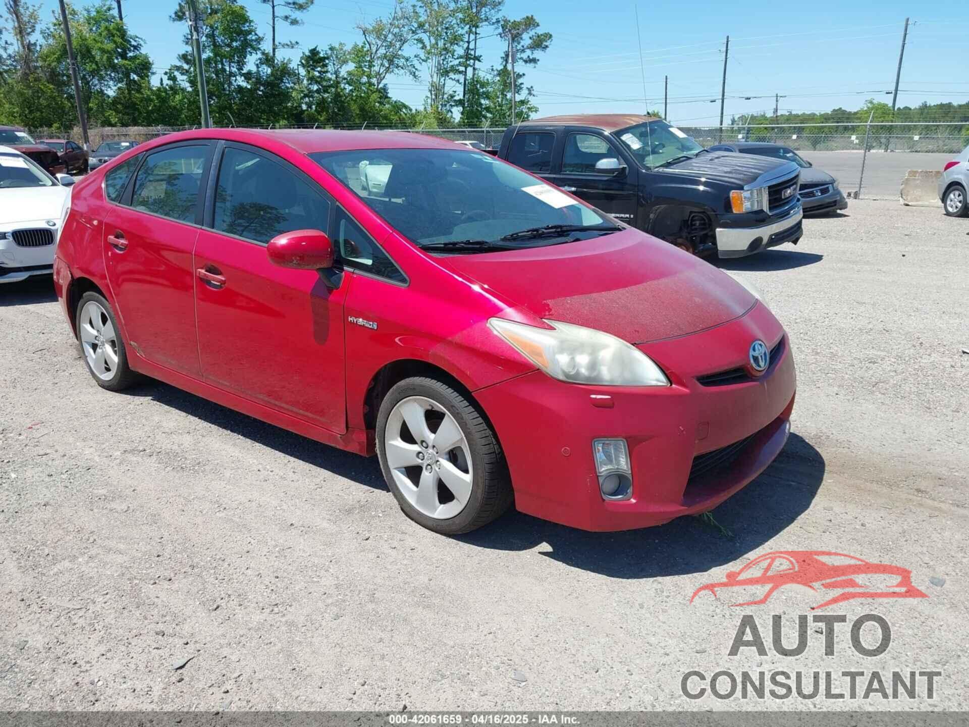 TOYOTA PRIUS 2010 - JTDKN3DU8A0066435