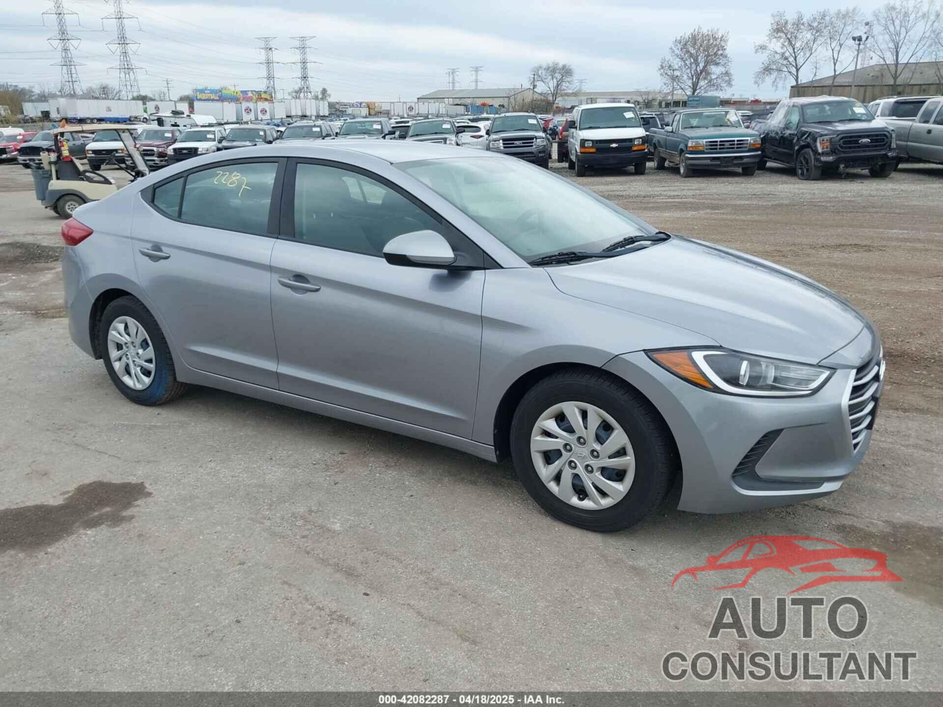HYUNDAI ELANTRA 2017 - 5NPD74LF8HH196160