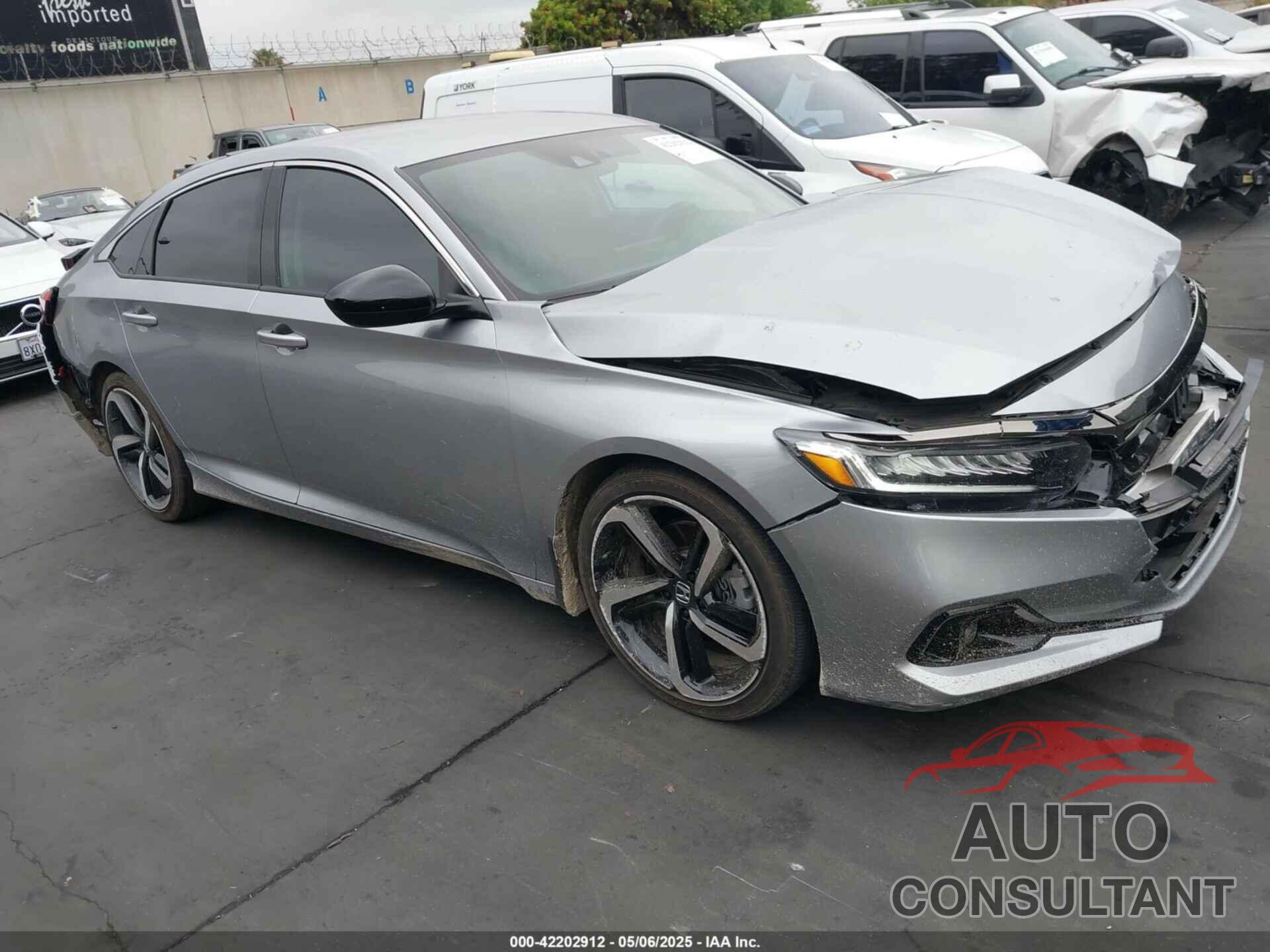 HONDA ACCORD 2022 - 1HGCV1F41NA071452