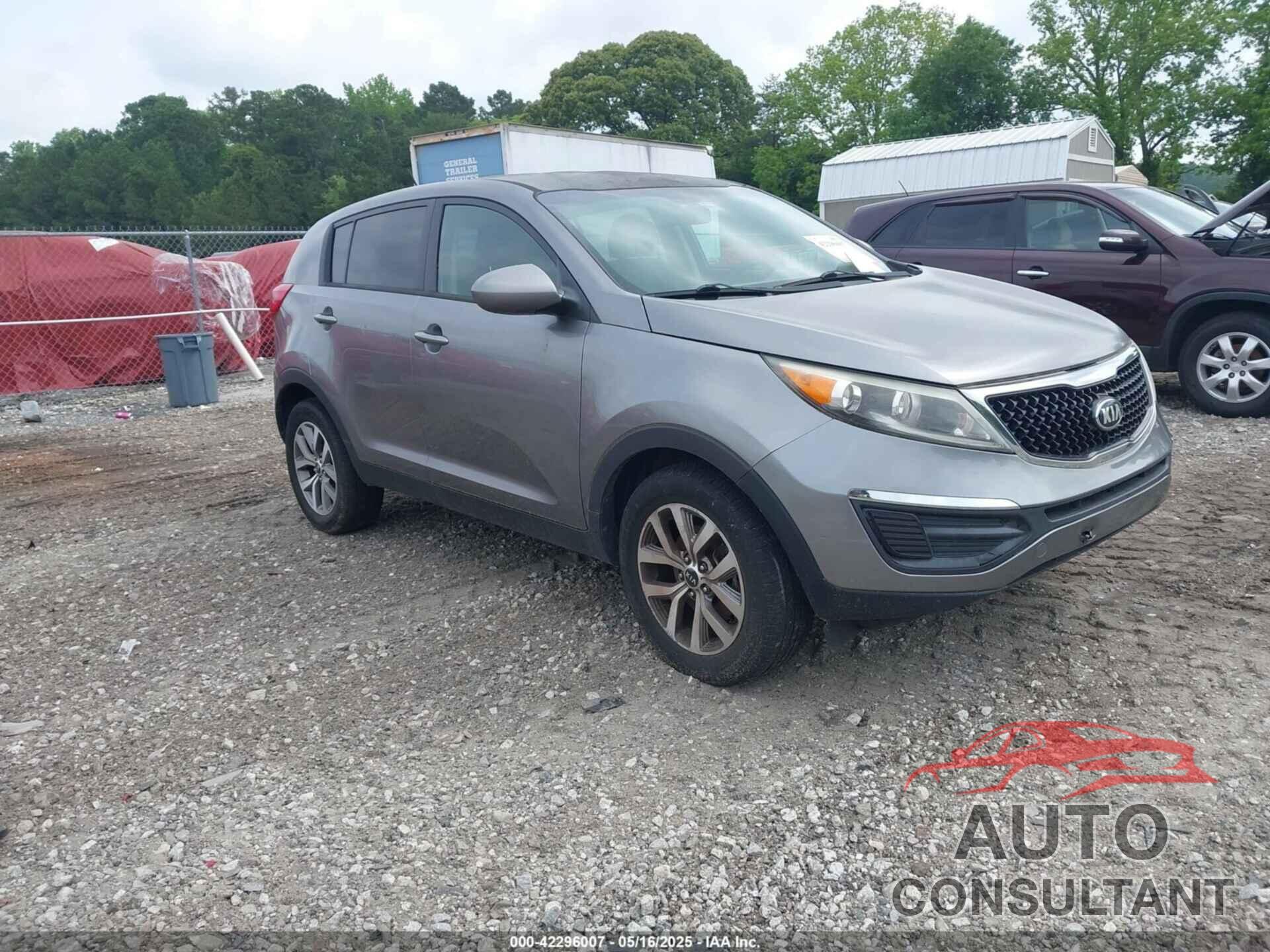 KIA SPORTAGE 2016 - KNDPB3AC5G7866622