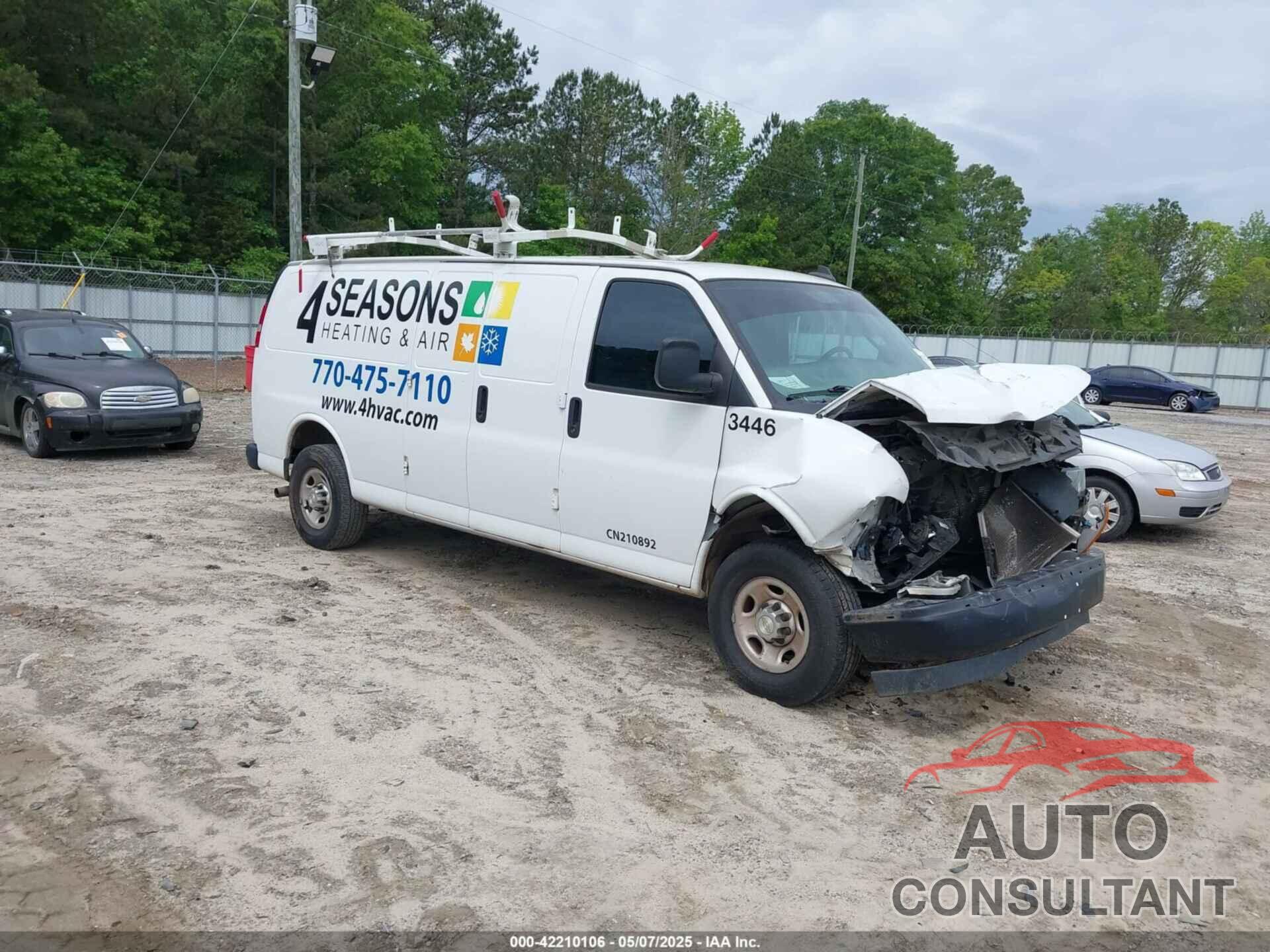 CHEVROLET EXPRESS CARGO 2021 - 1GCWGBFP3M1159701