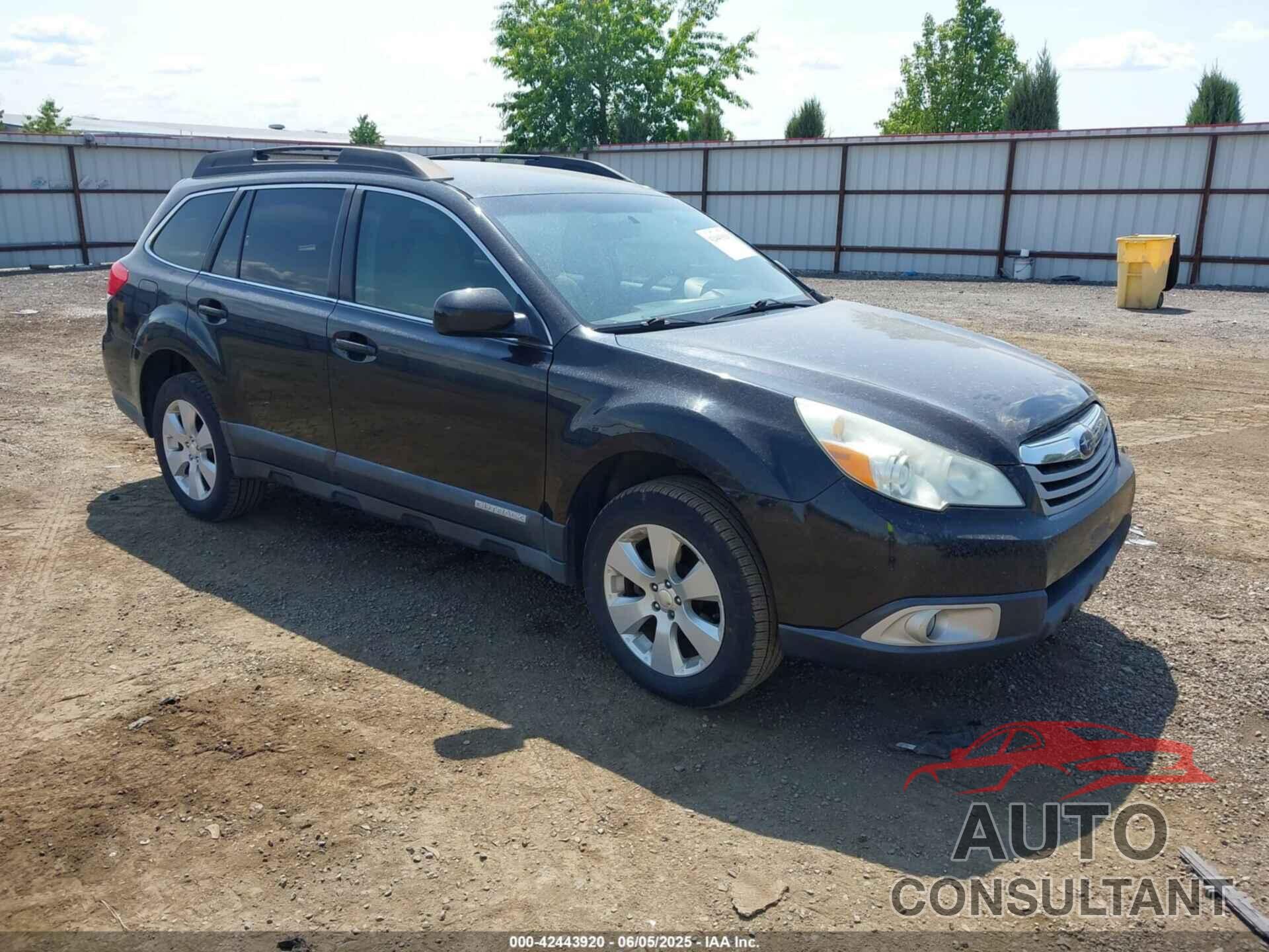 SUBARU OUTBACK 2010 - 4S4BRBCC5A3341325