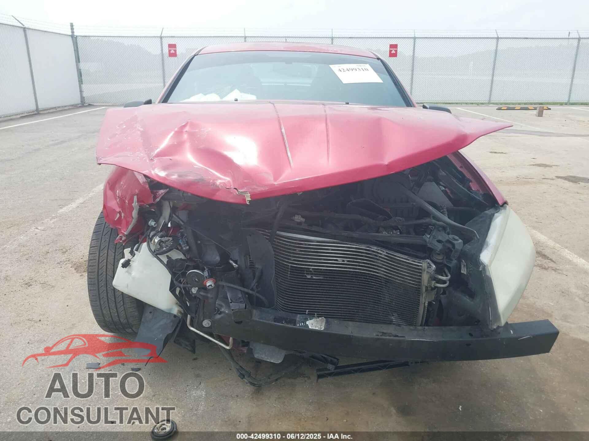 DODGE AVENGER 2012 - 1C3CDZAG4CN254551